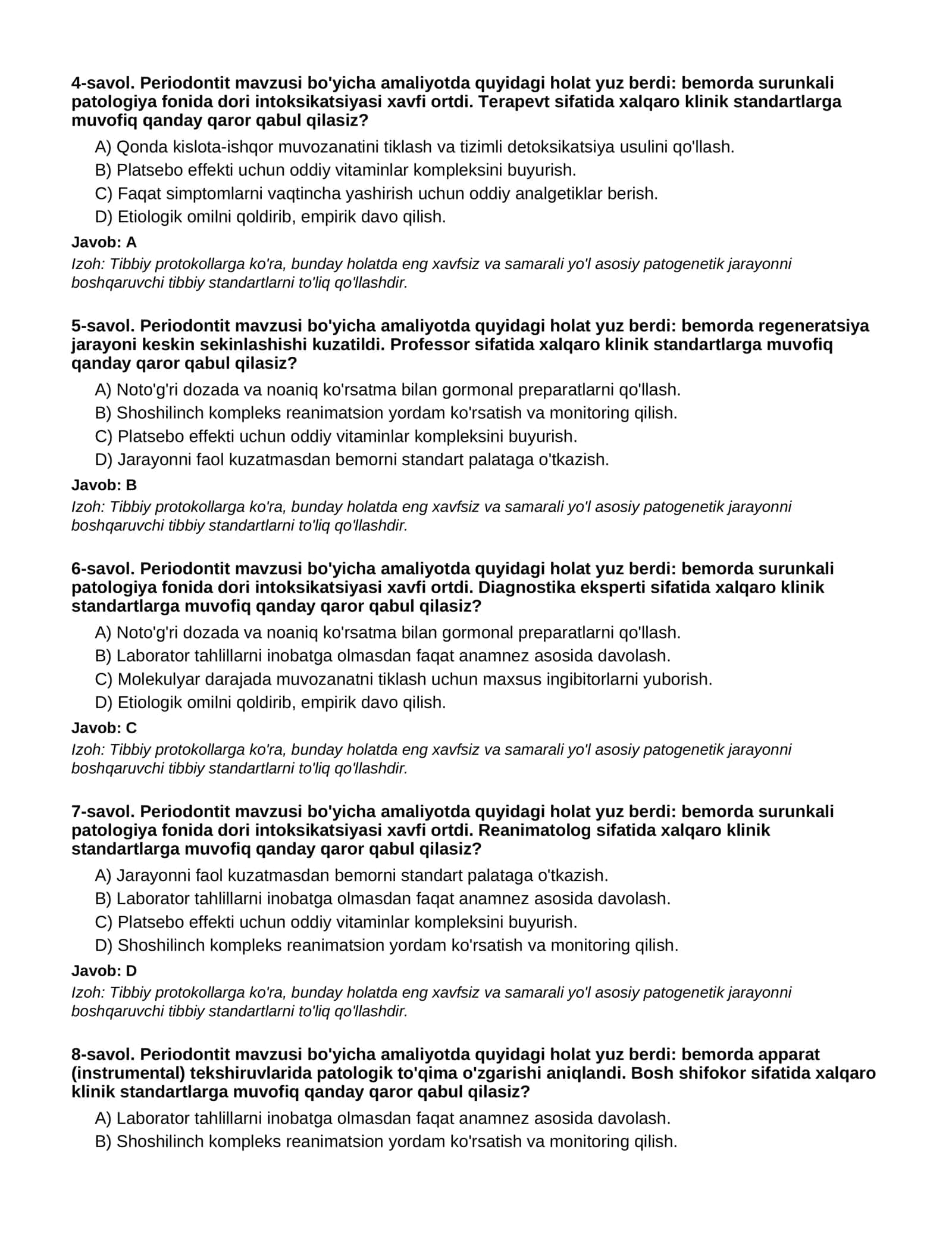 PERIODONTIT - 1-QISM 2