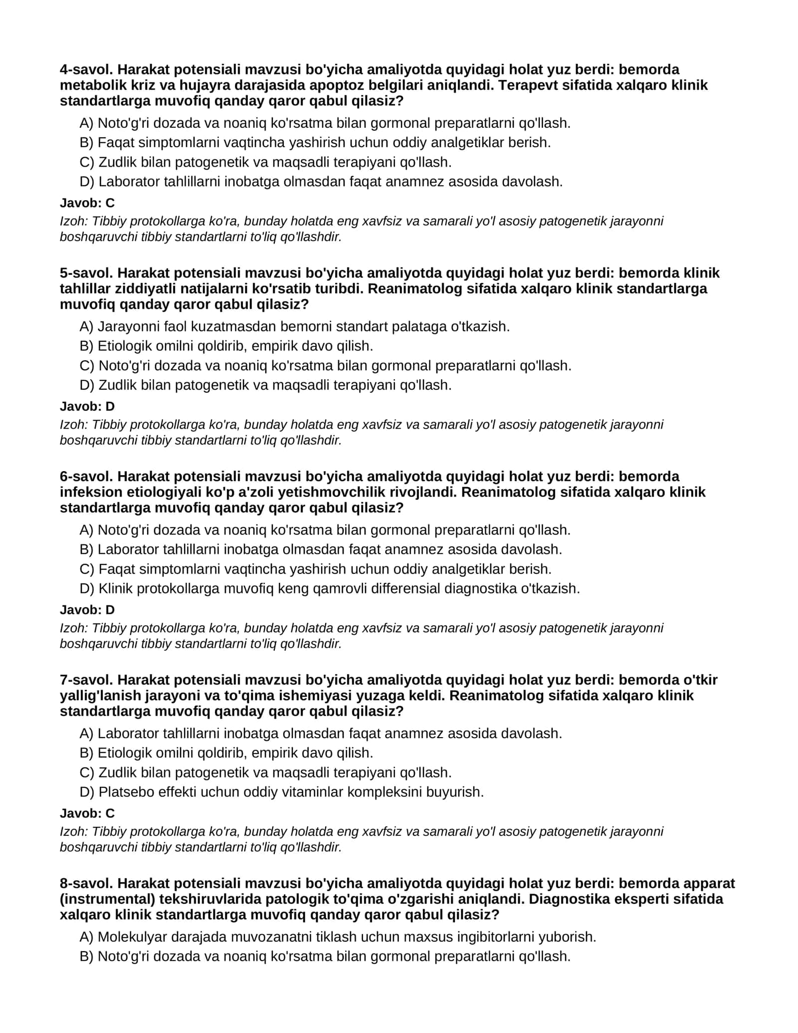 HARAKAT POTENSIALI - 2-QISM 2