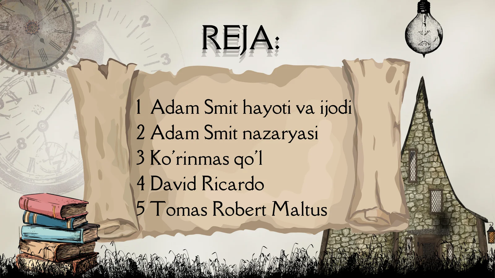 Adam Smit hayoti va ijodi 2