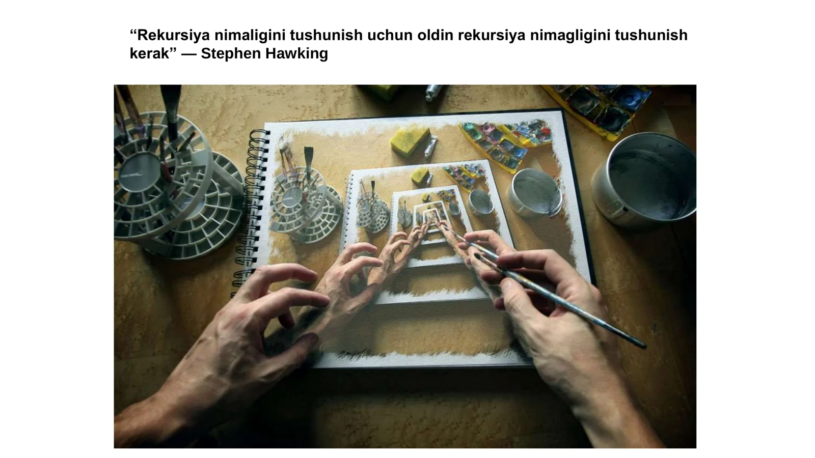 Рекурсив алгоритмлар 2