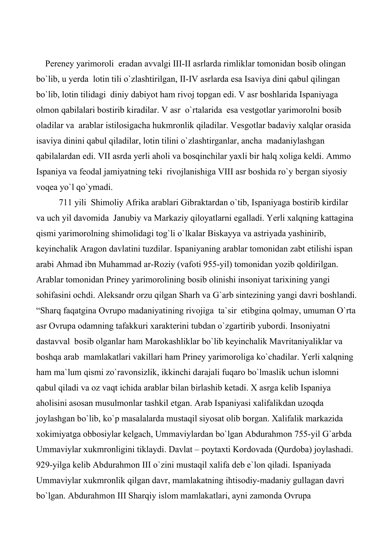 Ispaniyada Arab adabiyoti 2