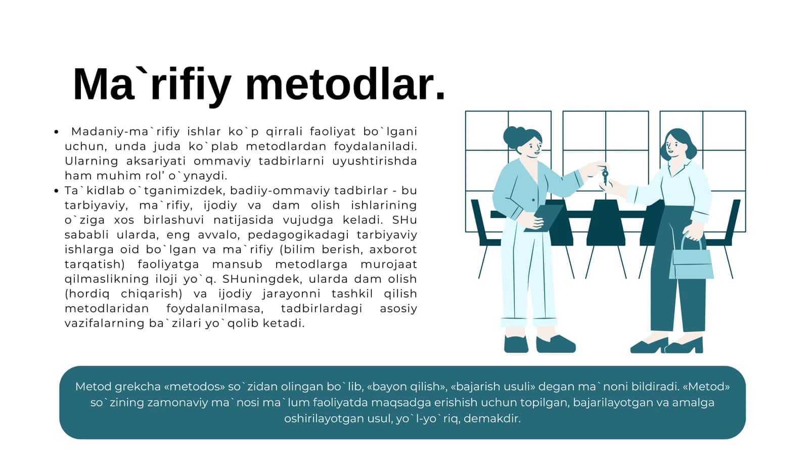 Ma`rifiy metodlar 2
