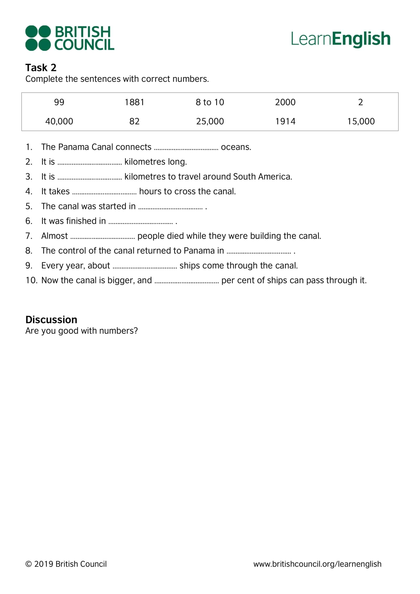Facts and figures 2