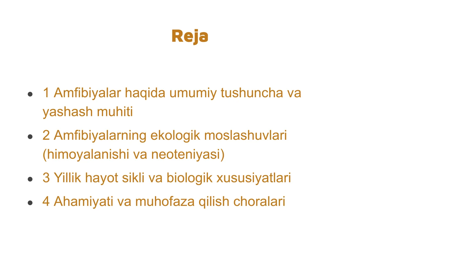 Amfibiyalar Ekologiyasi 2