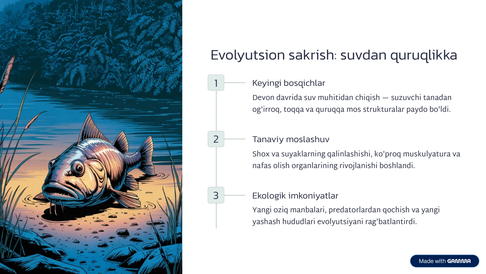 Tetrapoda: Quruqlikda yashash sirlari 2