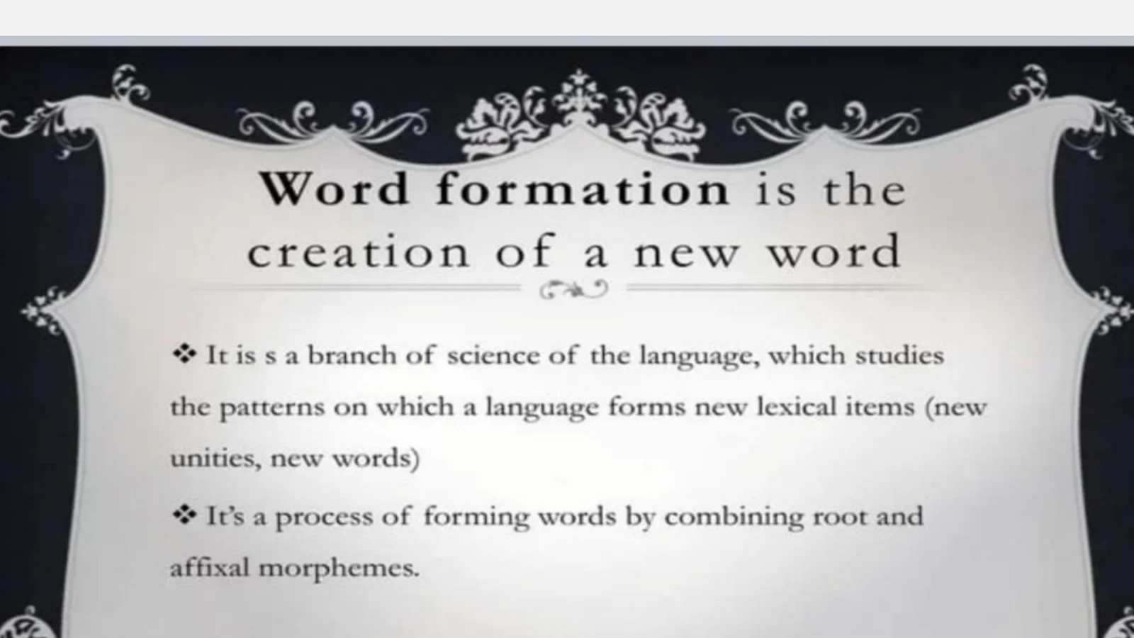 Word formation processes 2