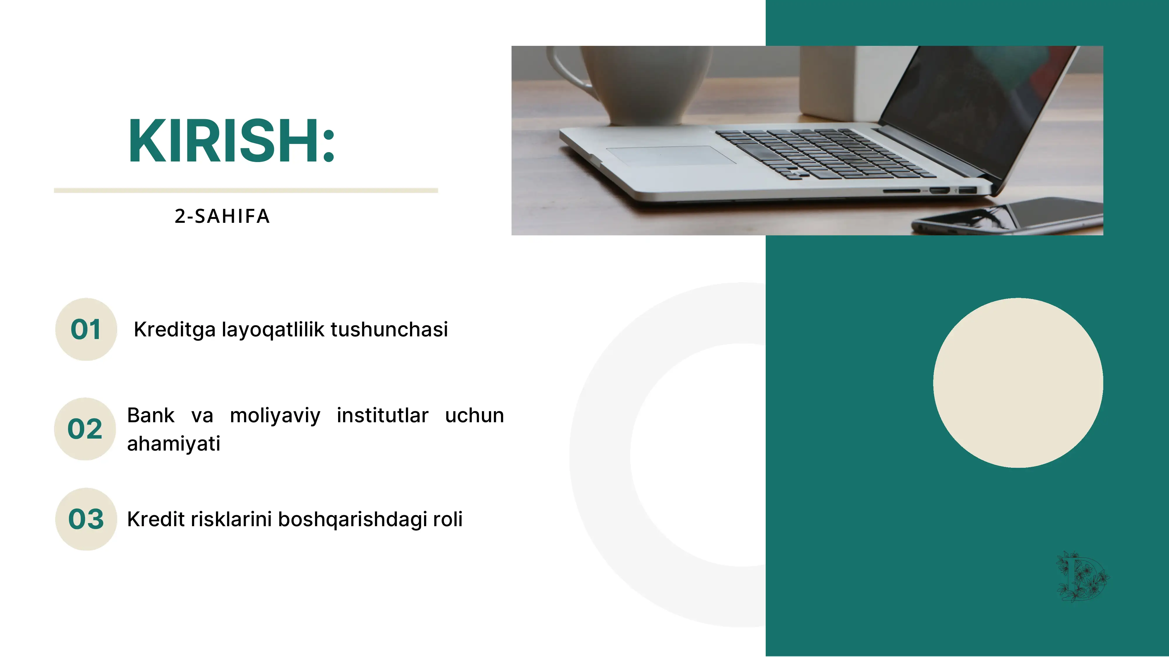 KREDITGA LAYOQATLILIK TUSHUNCHASI 2