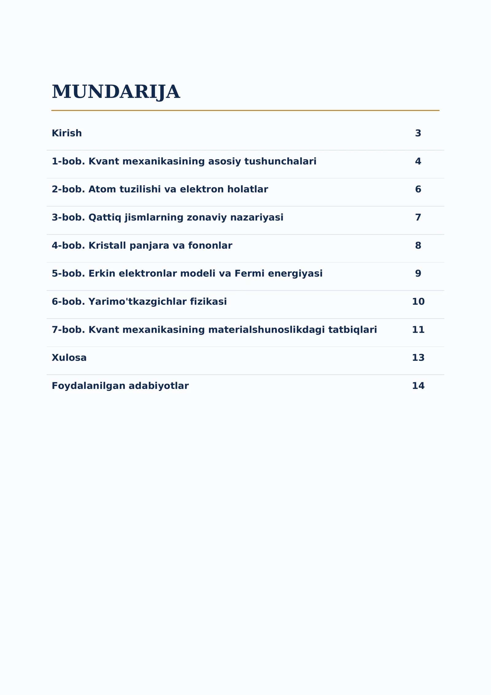 MATERIALSHUNOSLIK SERIYASI 2