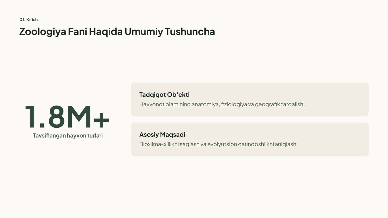 Zoologiya Fanining Kelib Chiqishi va Rivojlanish Tarixi 2