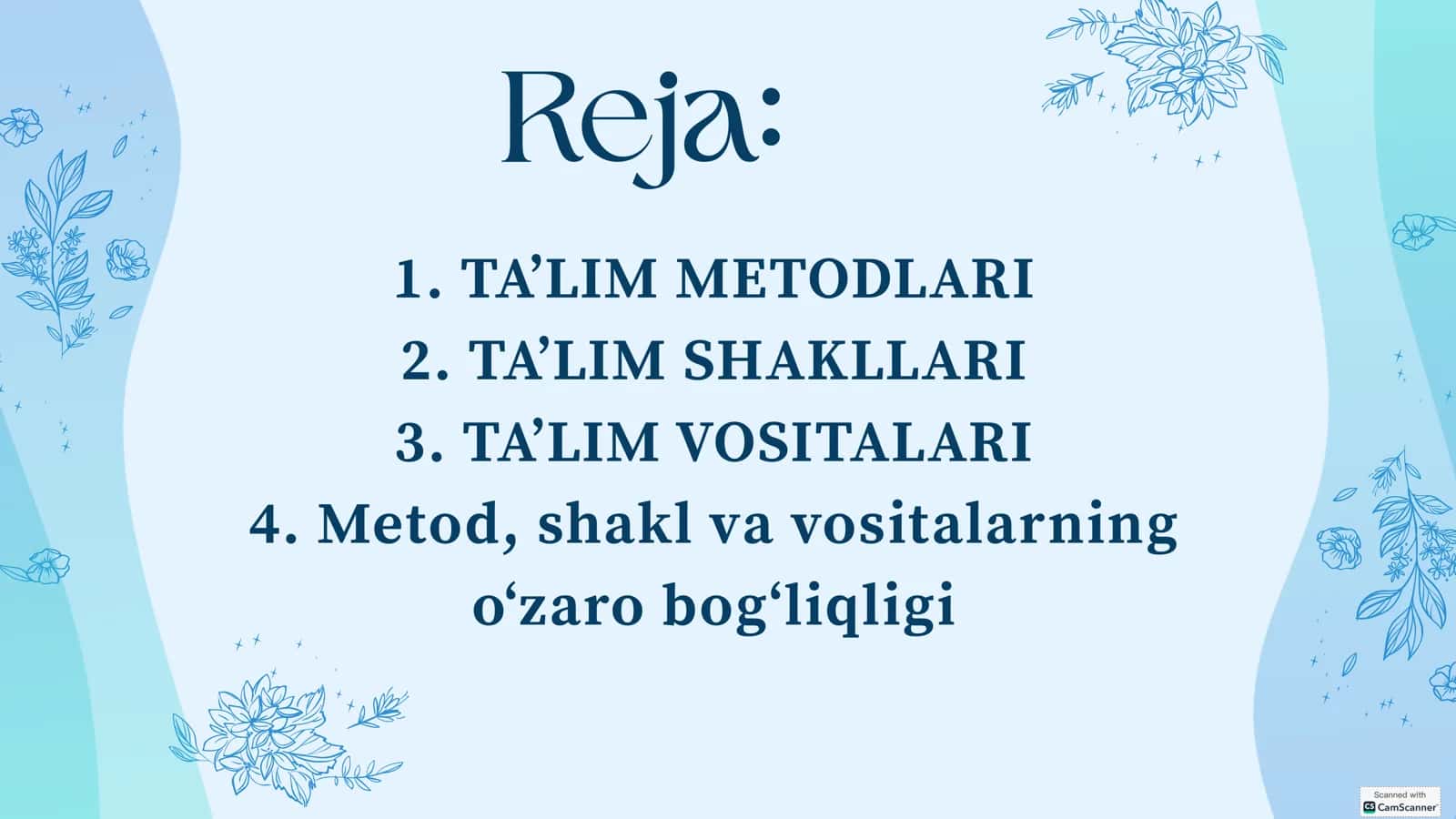 TA’LIM METODLARI 2