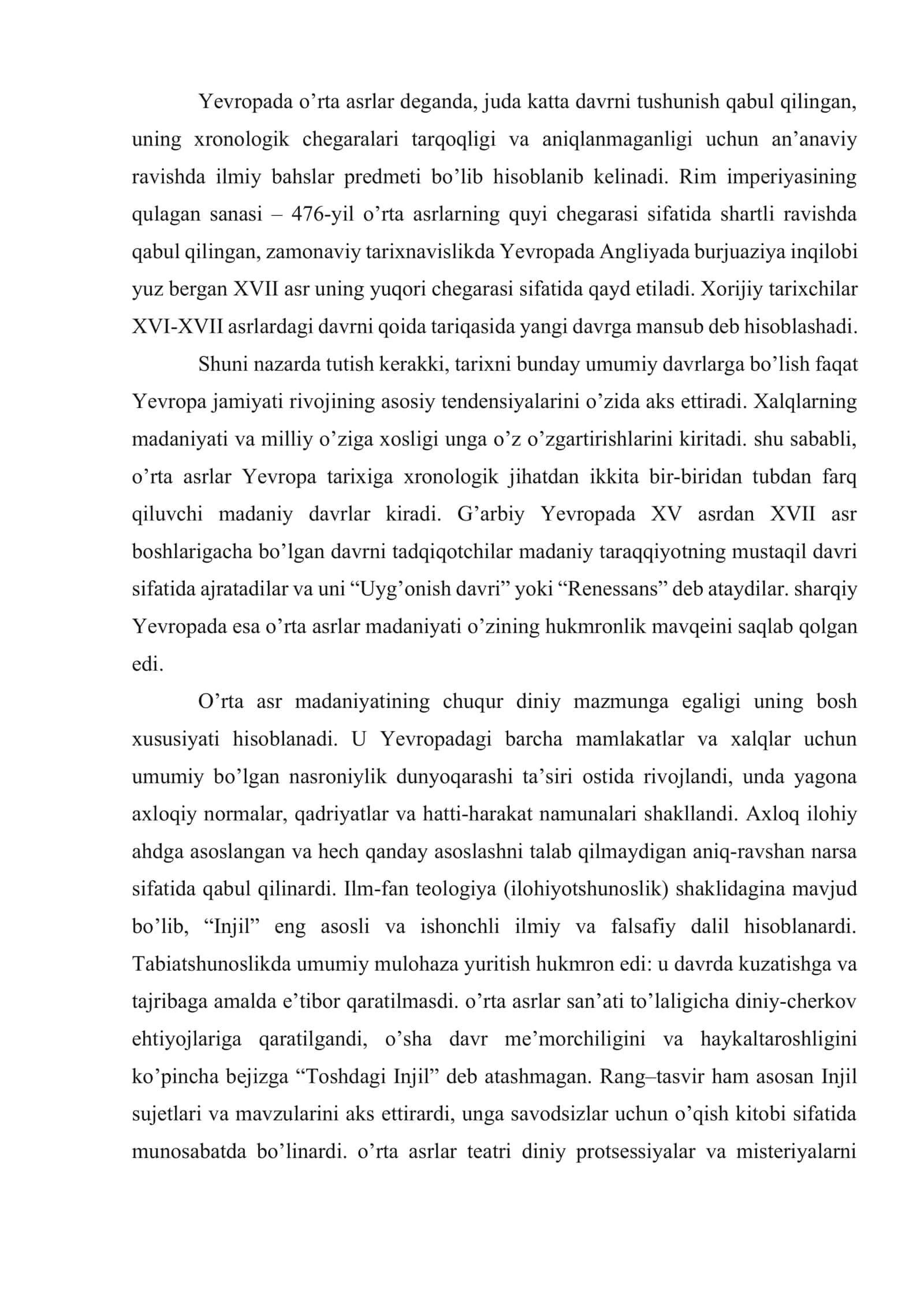 Yevropada O’rta asrlarda kolleksiya yig’ish 2