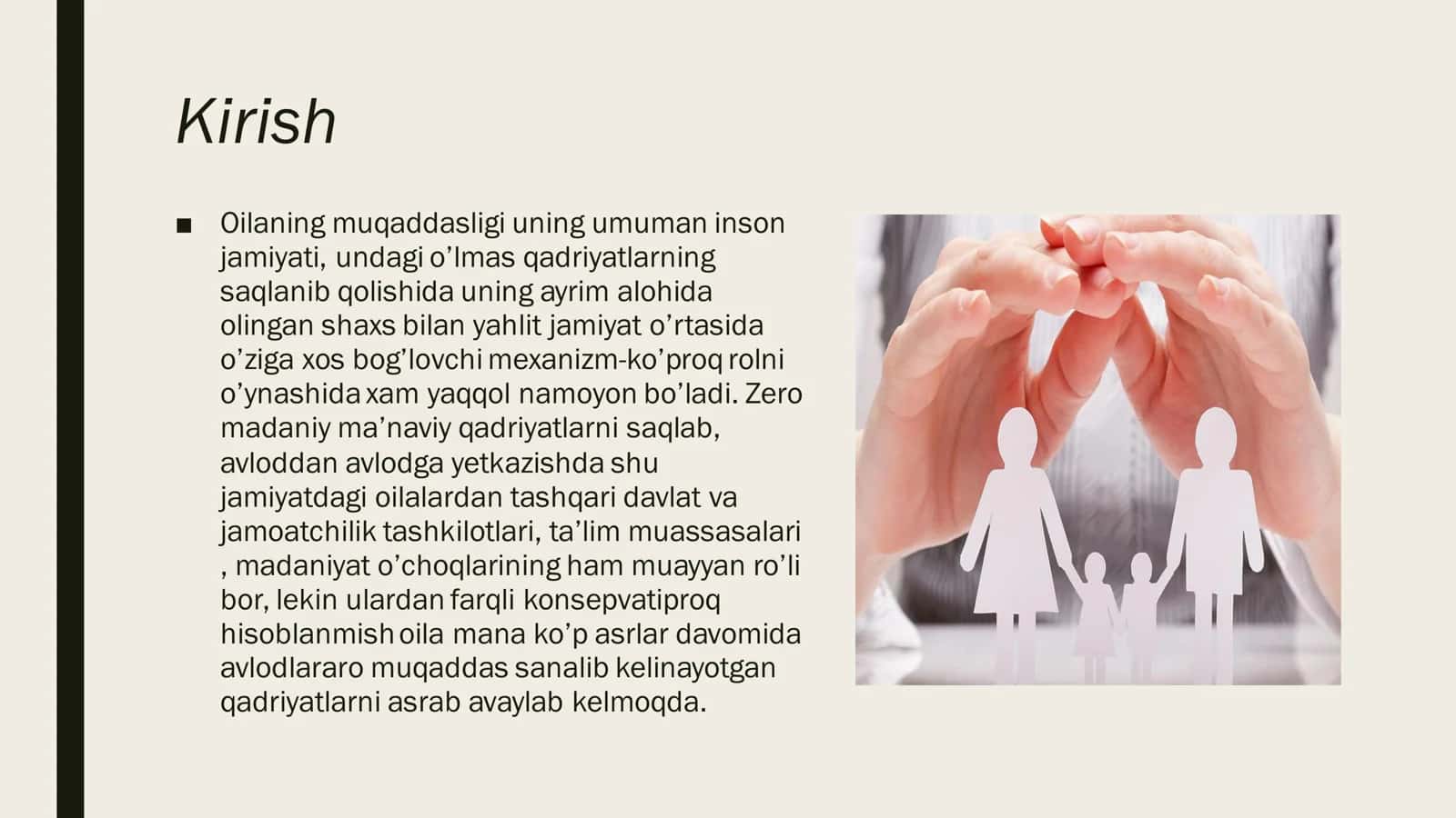 Yosh oila tushunchasi va asosiy muammolari 2