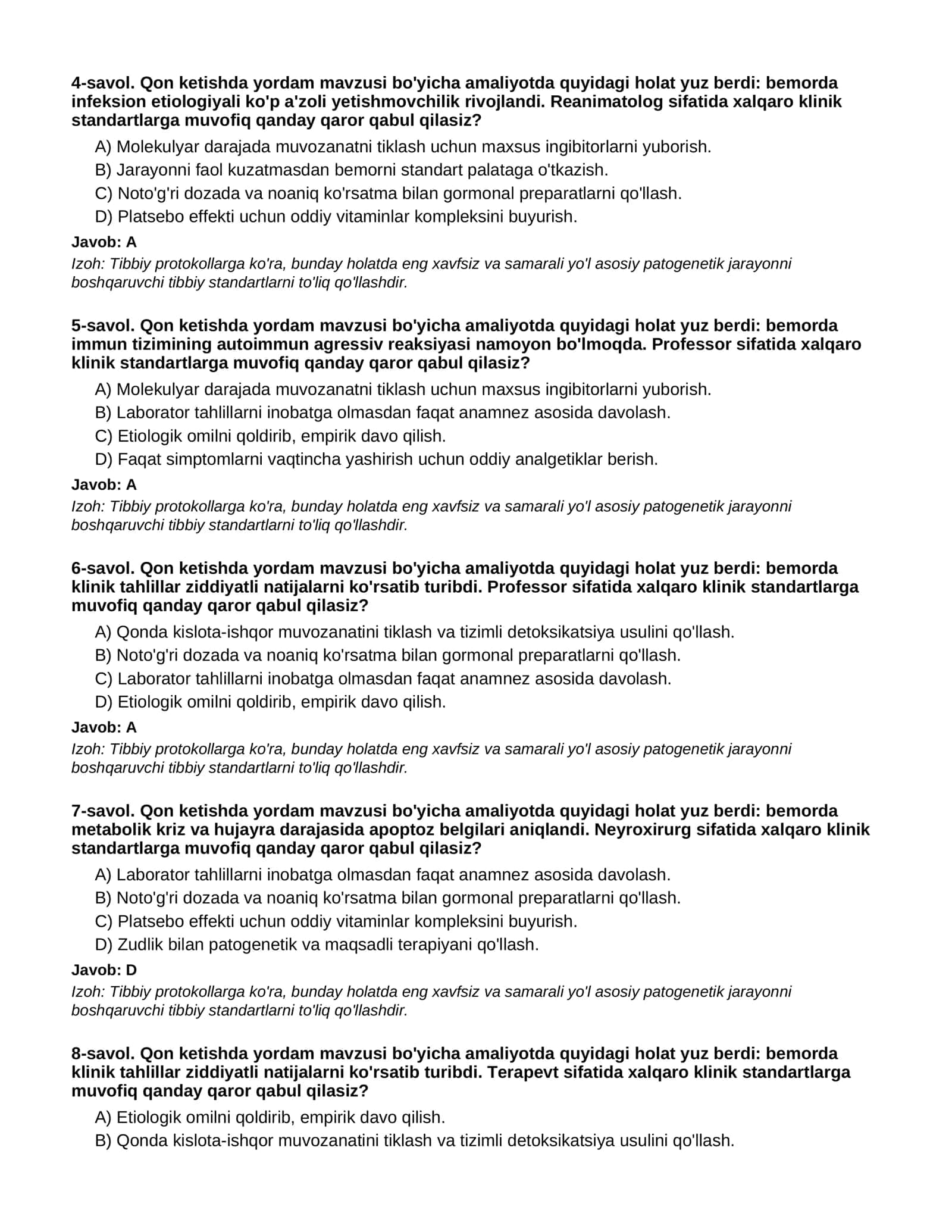QON KETISHDA YORDAM - 2-QISM 2