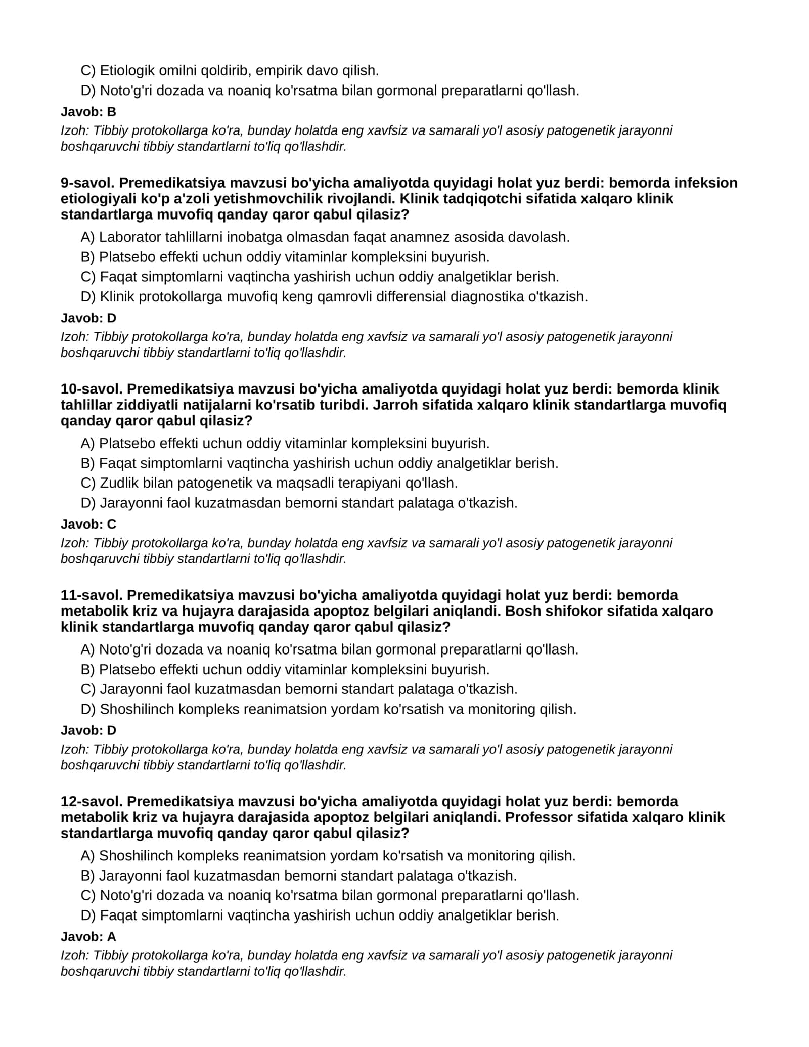 PREMEDIKATSIYA - 3-QISM 3