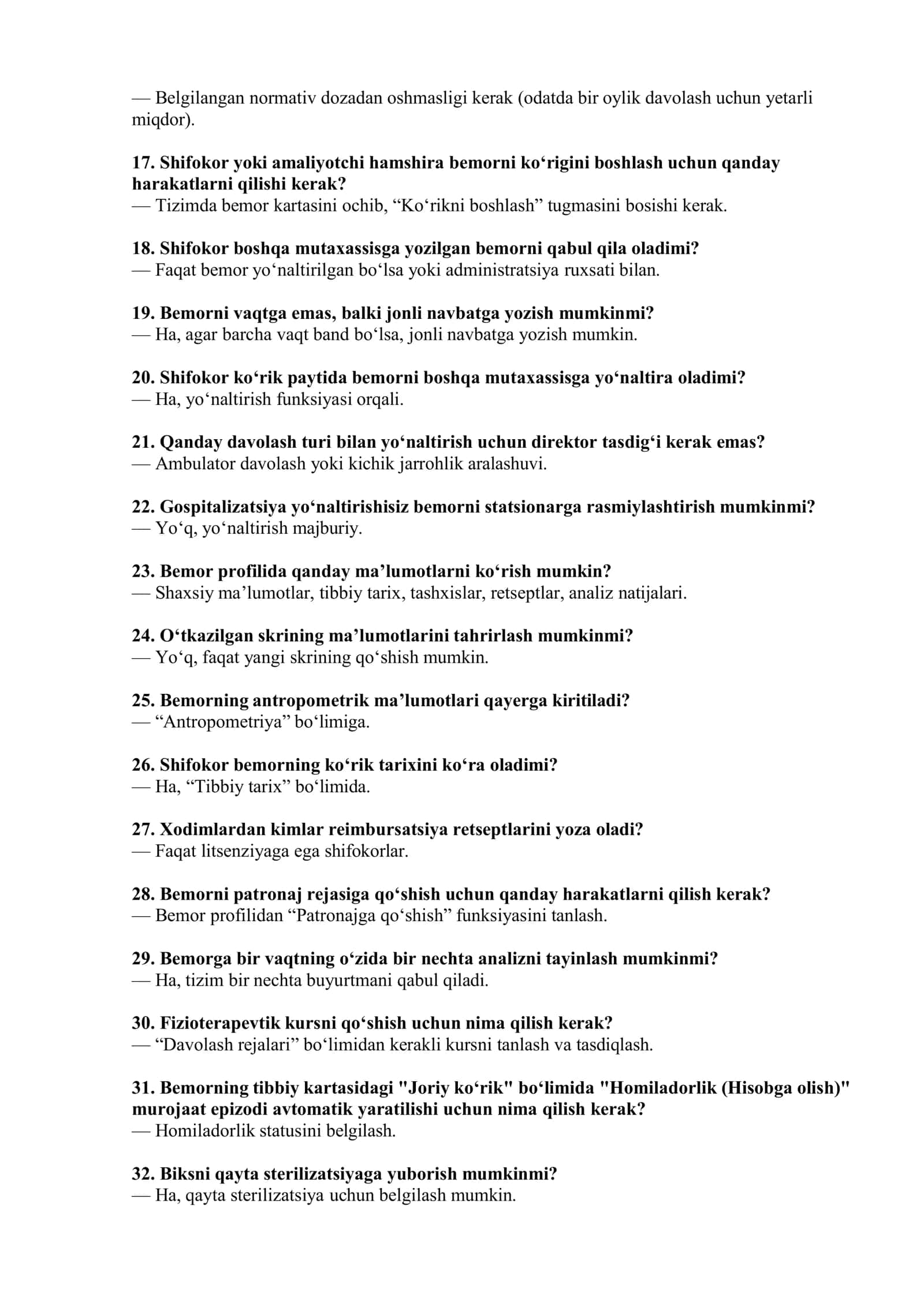 🥇 ARGOS | DMED Tibbiyot Testlari 100 ta saralangan savol bilan 3