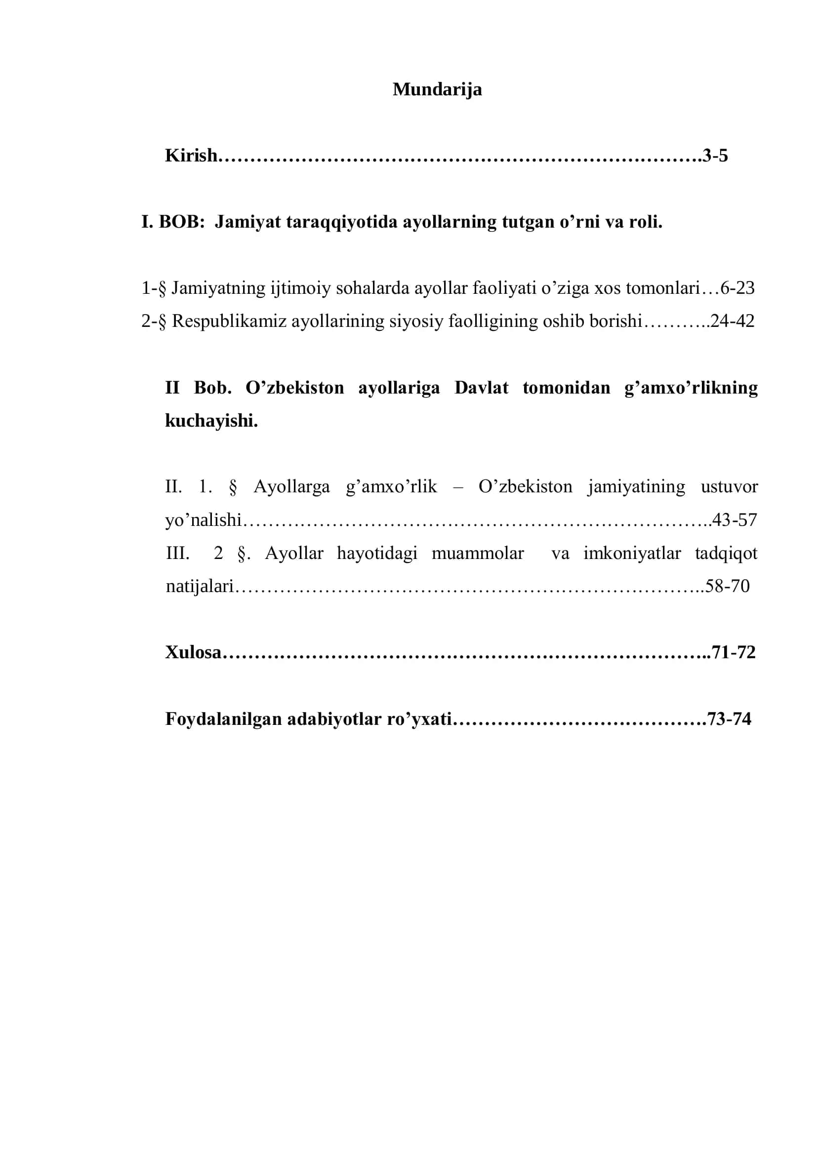 RESPUBLIKAMIZ AYOLLARINING IJTIMOIY-SIYOSIY SOHALARDAGI FAOLIYATI: YUTUQ VA MUAMMOLAR 3