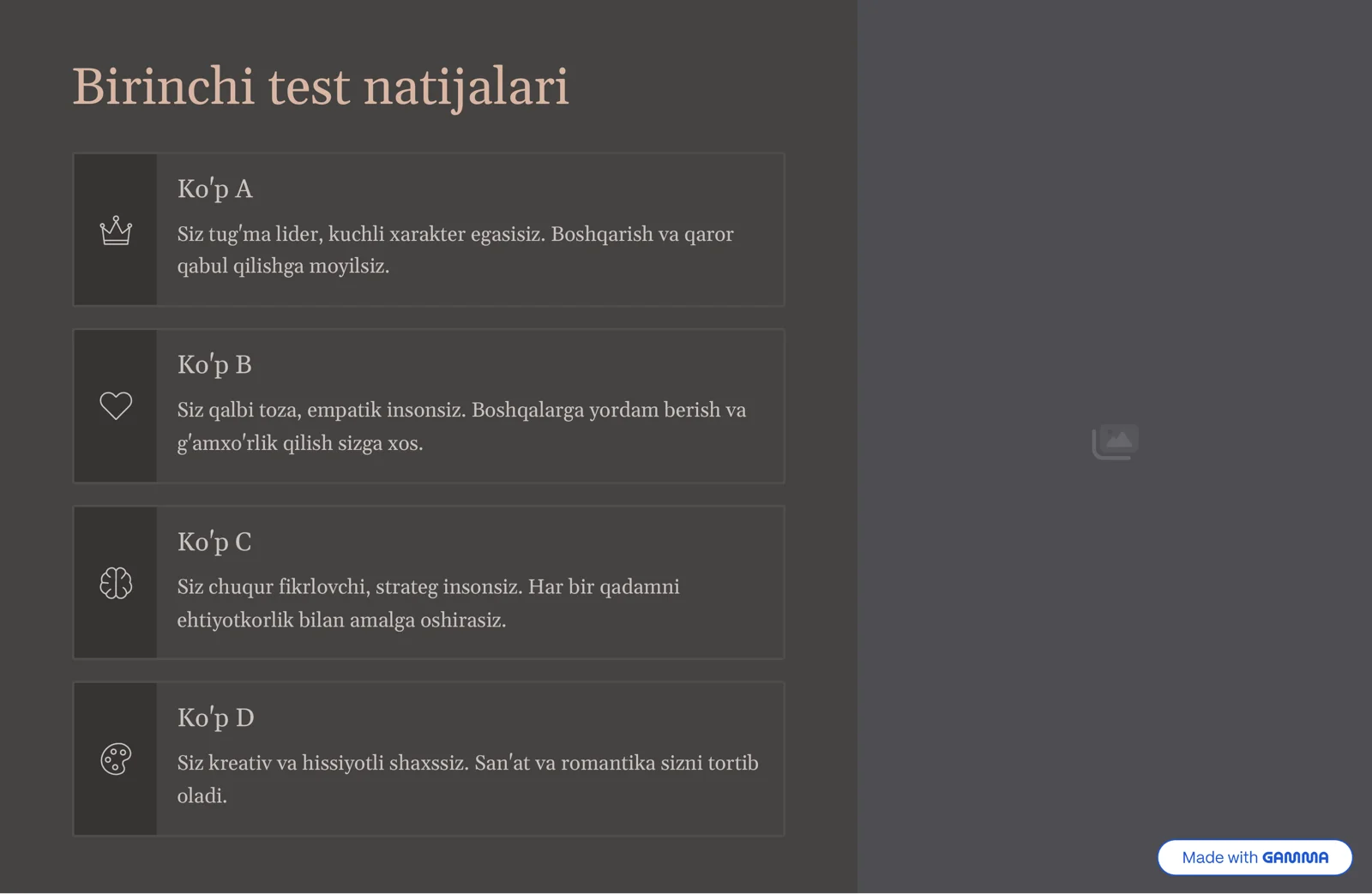 Psixologik Testlar 2026 3