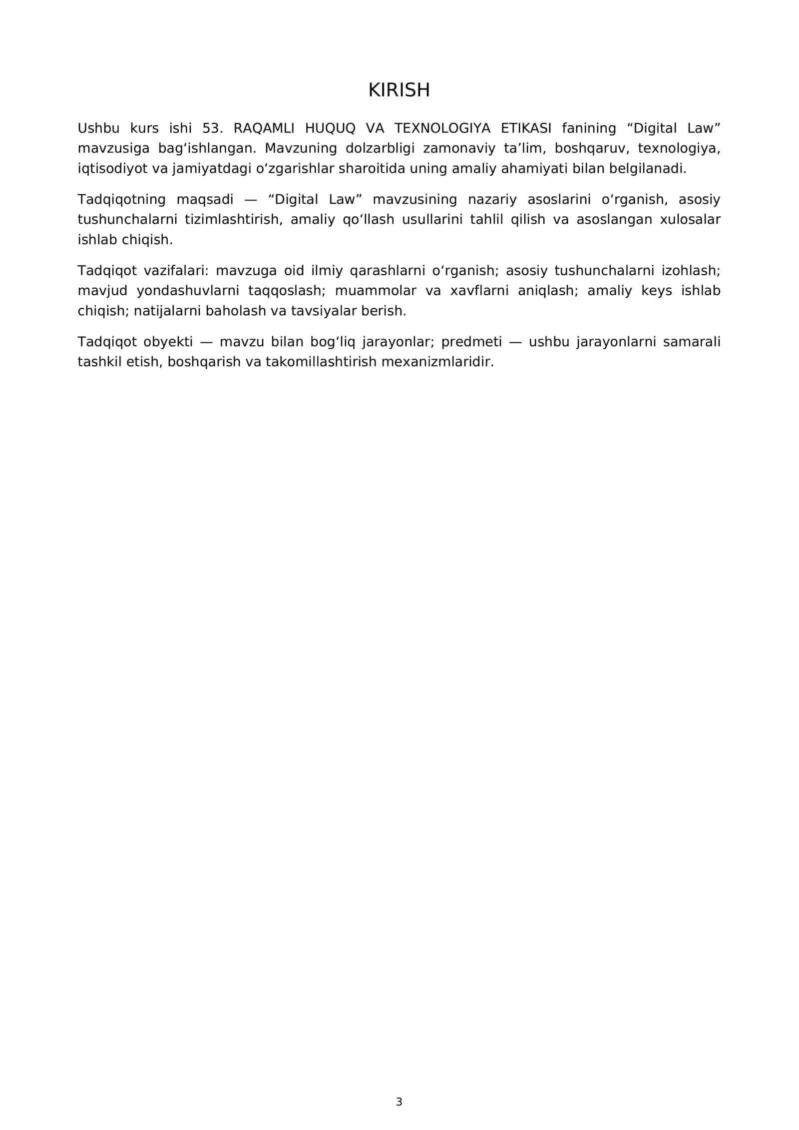 Digital Law 3