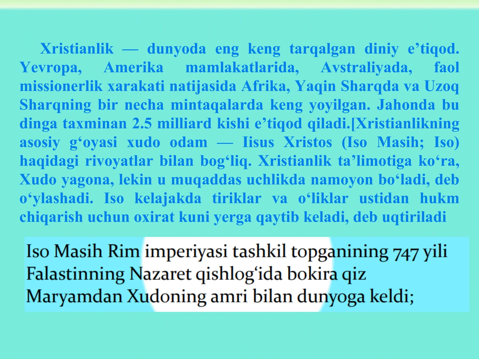 Xristianlik dini 3