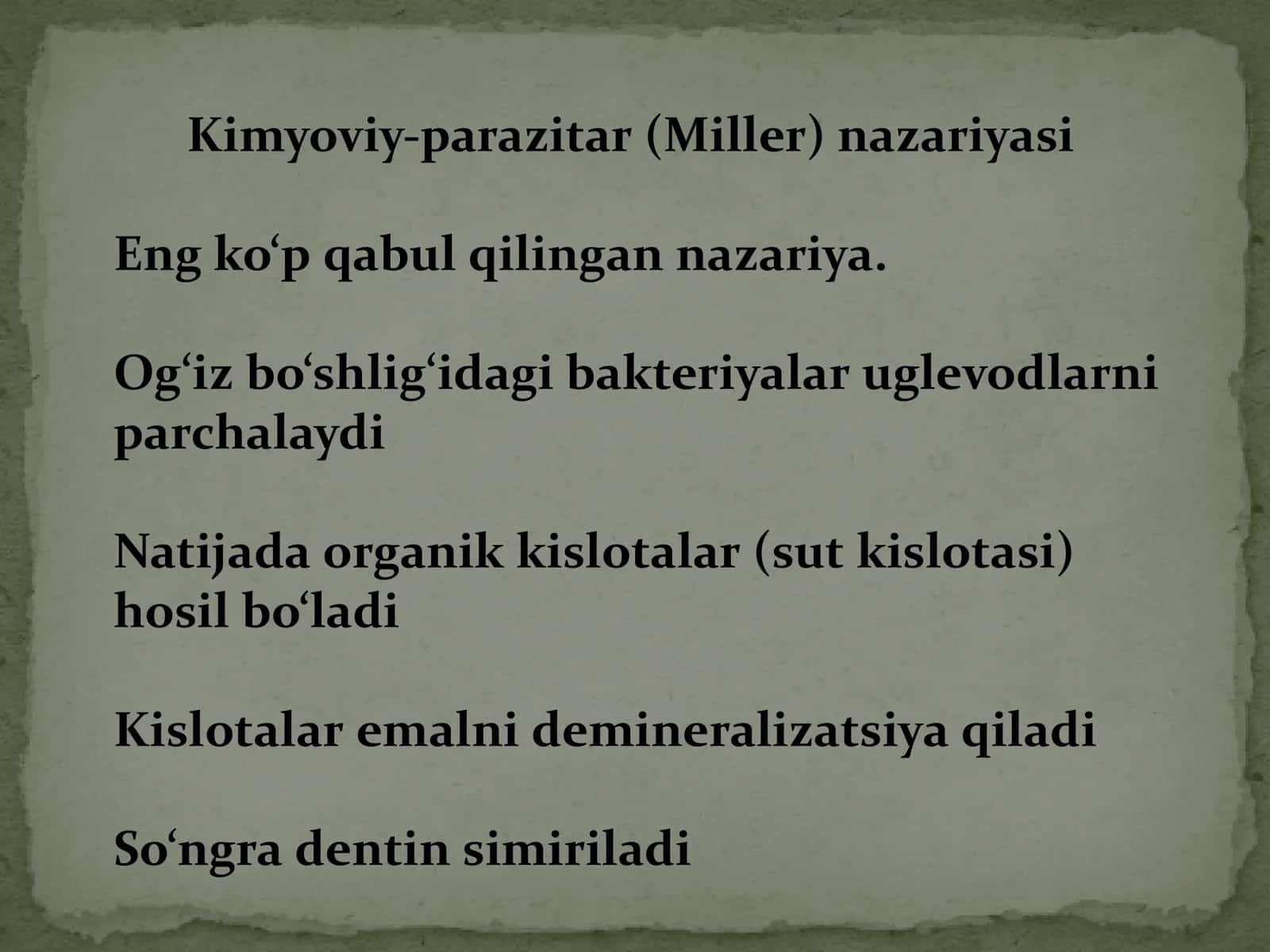 Kares kelib chiqish nazariyalari 3