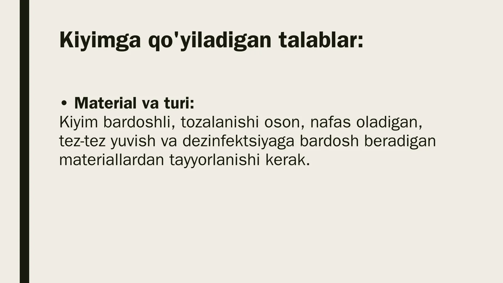 Tibbiyot hodimining kiyinishi va shaxsiy gigiyenasiga qo‘yiladigan talablar. Deontologiya va Shifokorlik etikasi. Tibbiy Etika, shifokorlik etikasi,Yatroge 3