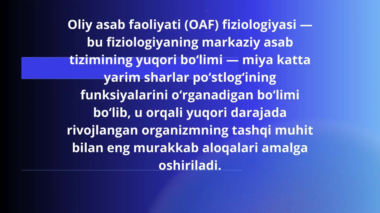 Normal fiziologiya fanidan 3