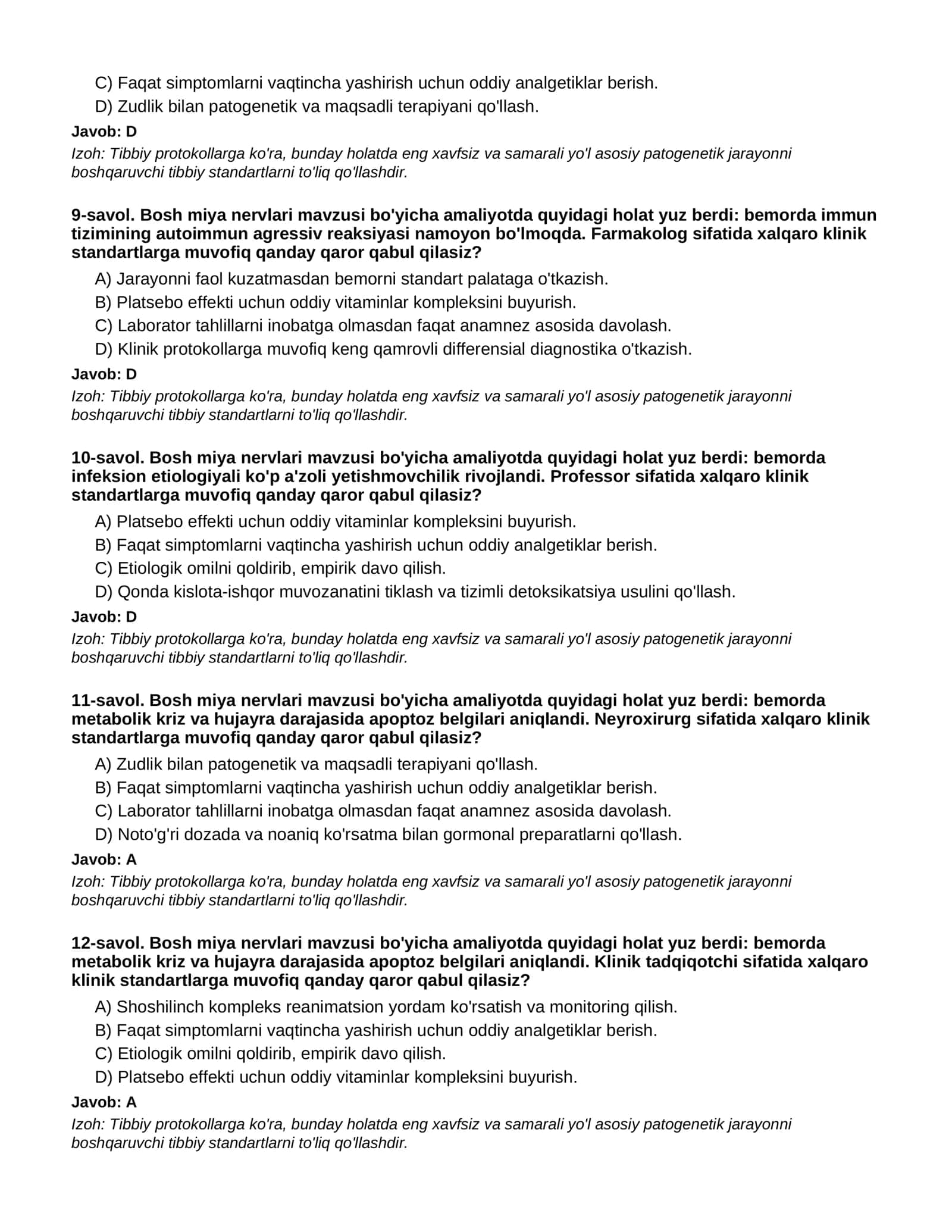 Bosh miya nervlari - 2-QISM 3