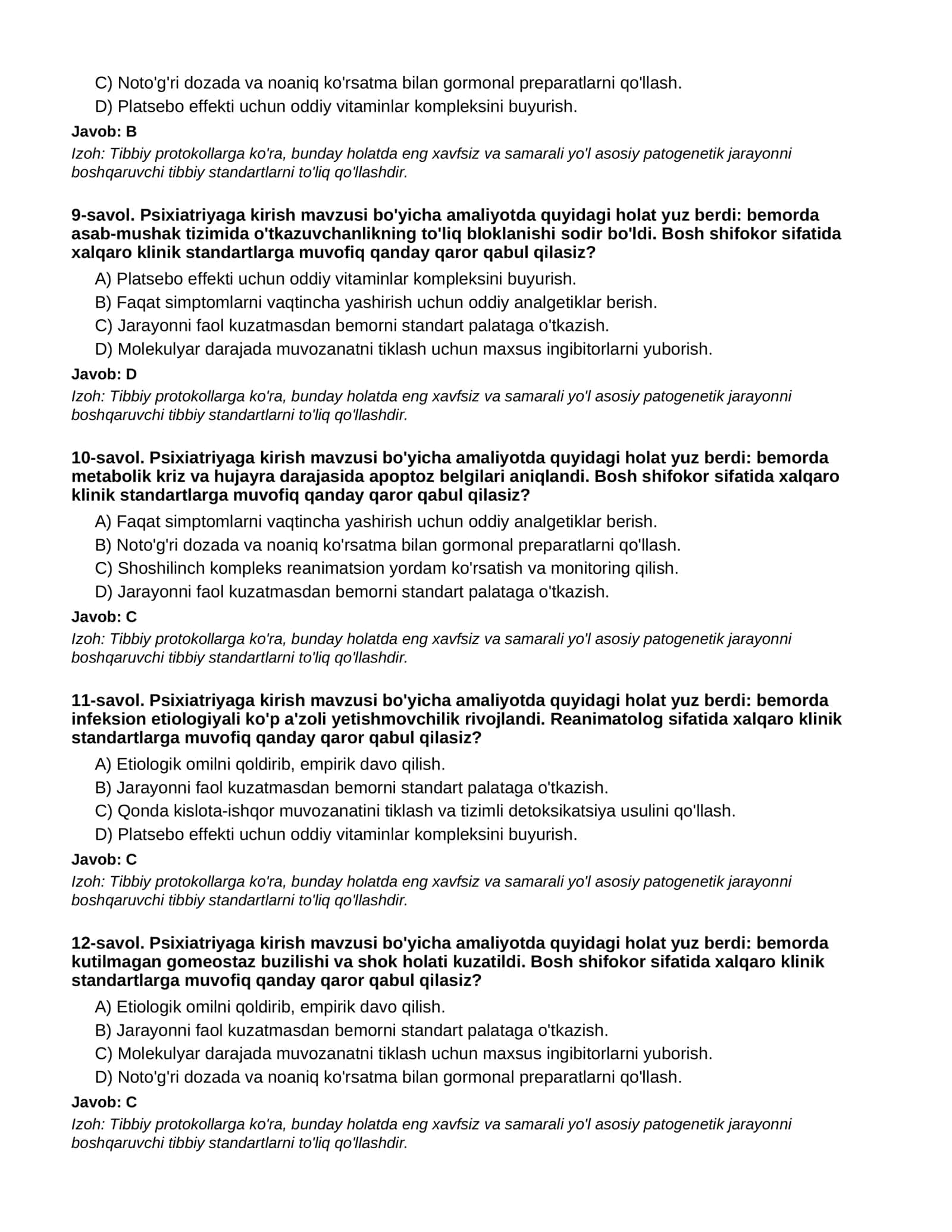 Psixiatriyaga kirish - 1-QISM 3