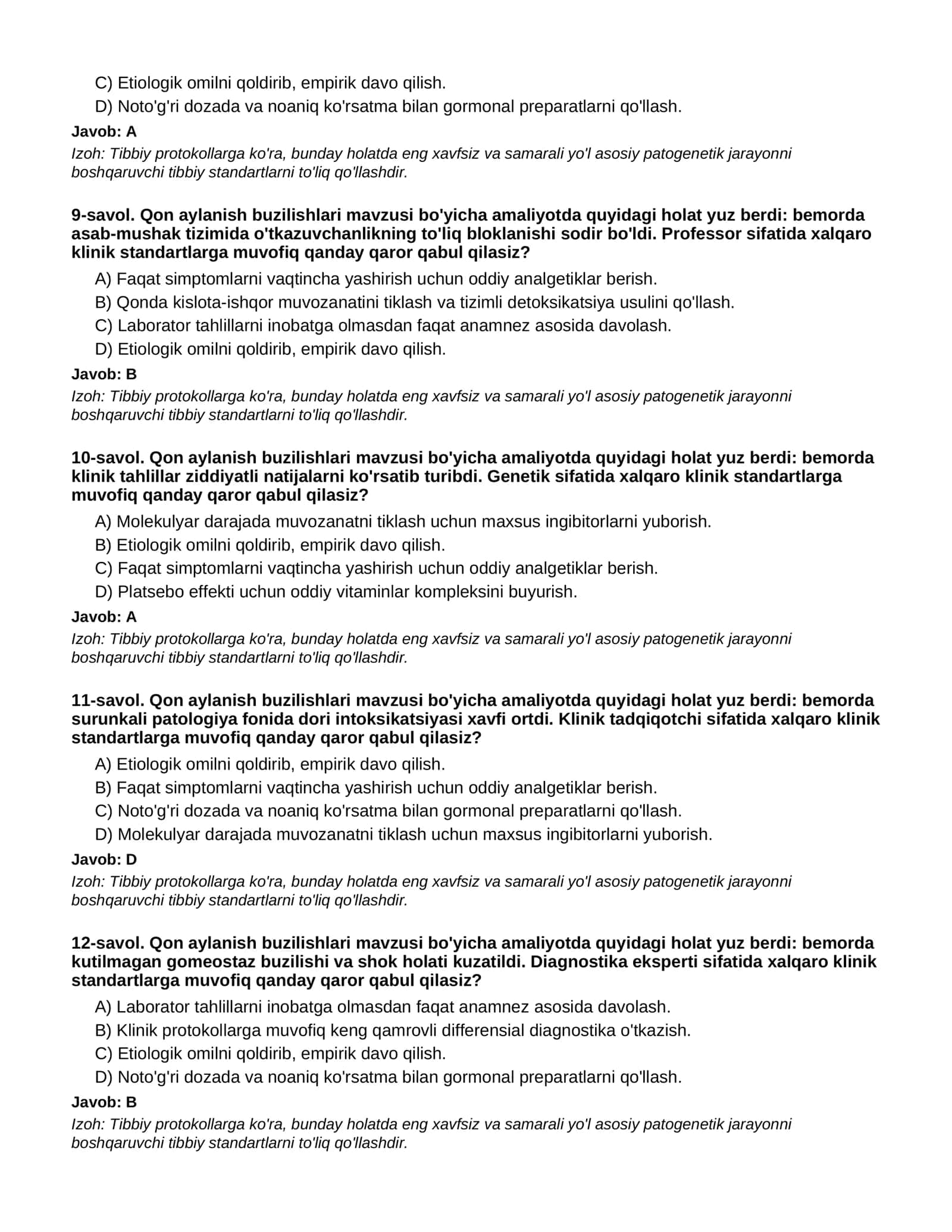 QON AYLANISH BUZILISHLARI - 1-QISM 3
