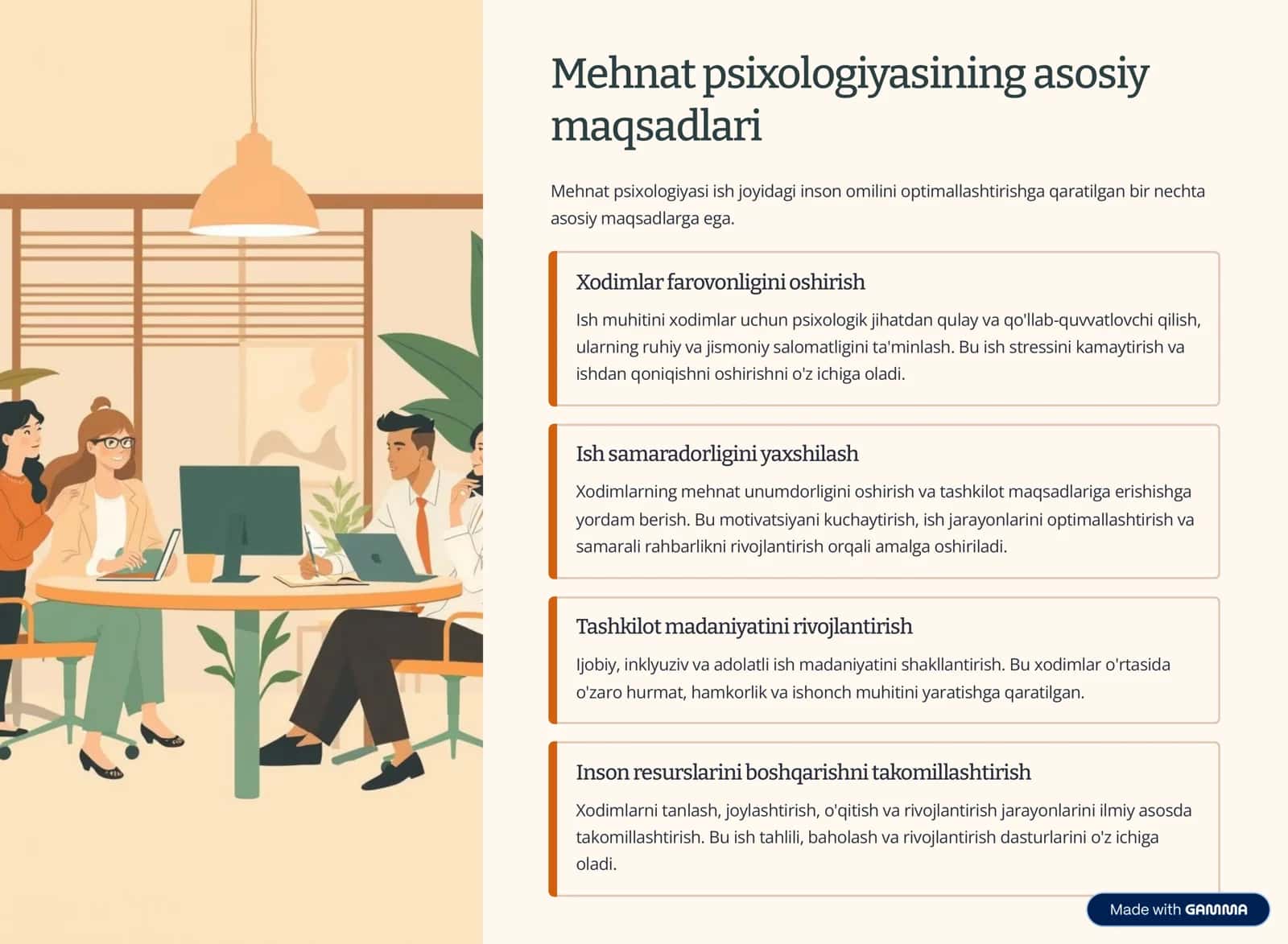 Mehnat psixologiyasi: Maqsadlar, Vazifalar va Ahamiyat 3