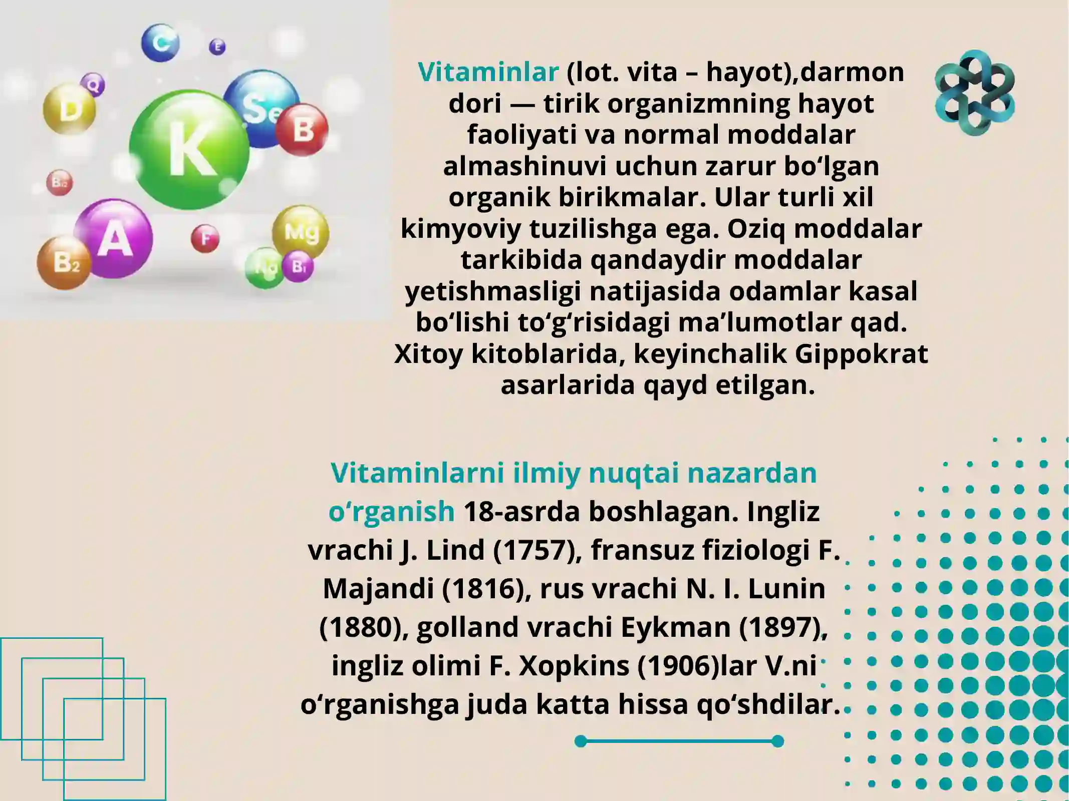 Vitaminlar va ularning organizm uchun ahamiyati 3