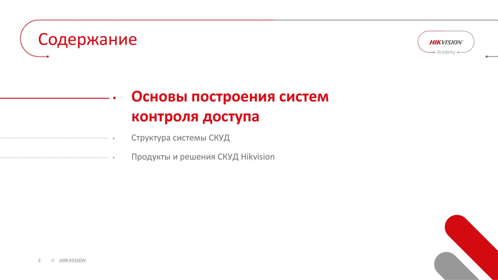 Hikvision Certified Security Associate 3