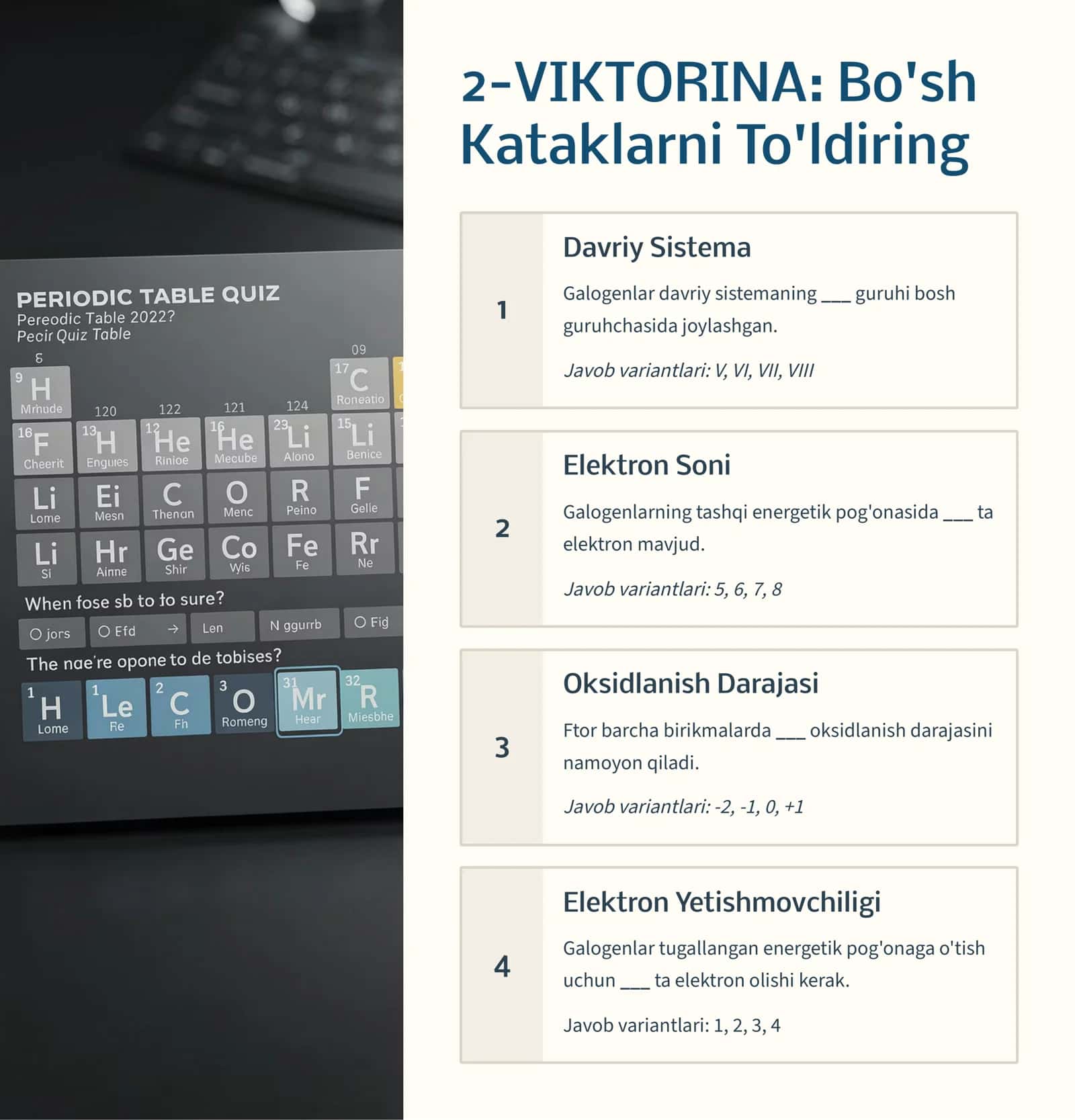 Viktorina Sayohati 3