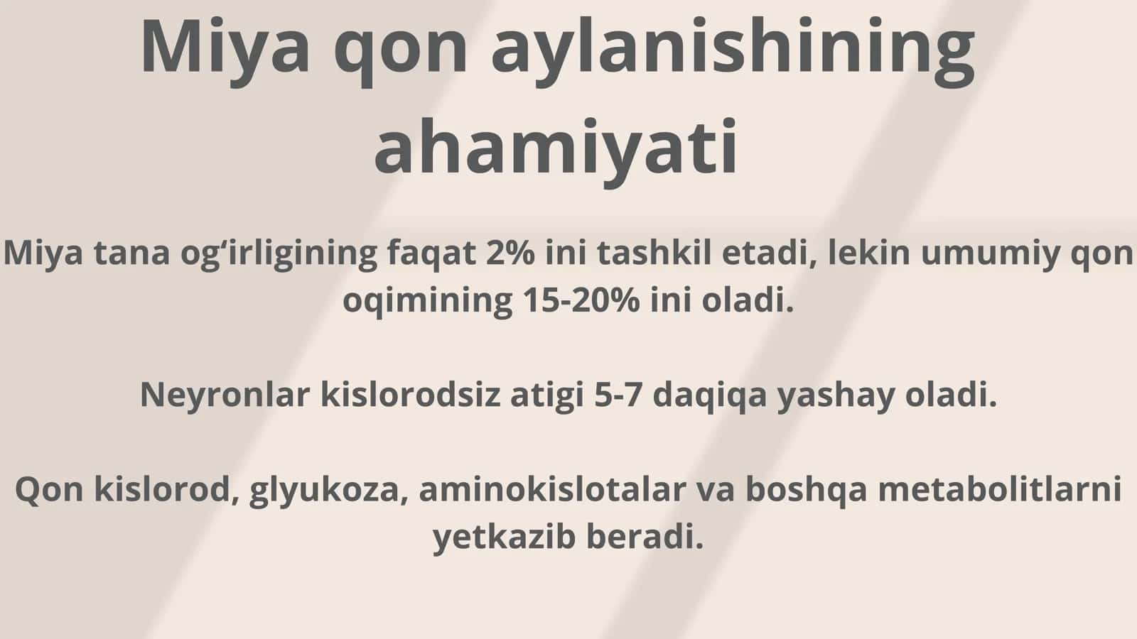 Miyani qon bilan taʼminlanishi 3