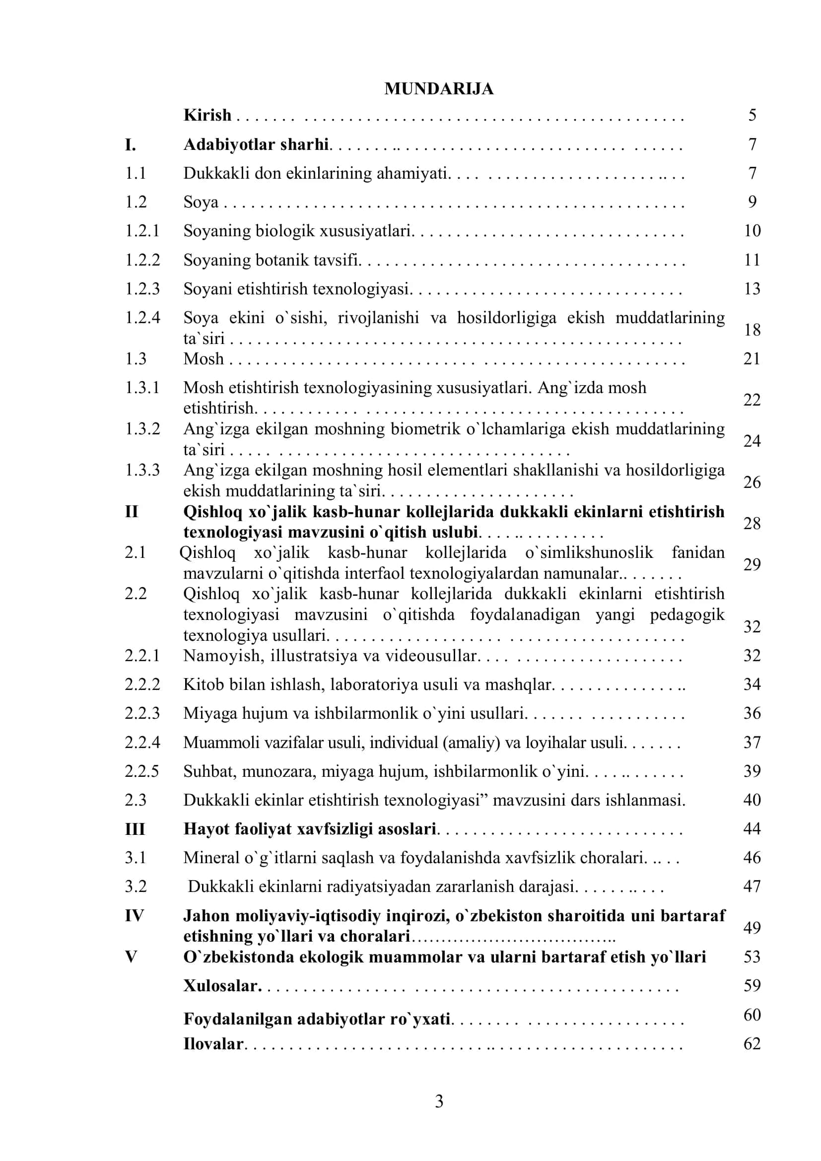 DUQQAKLI EKINLARNI ETISHTIRISH TEXNOLOGIYASI VA MAVZUNI O`QITISH USLUBI 3