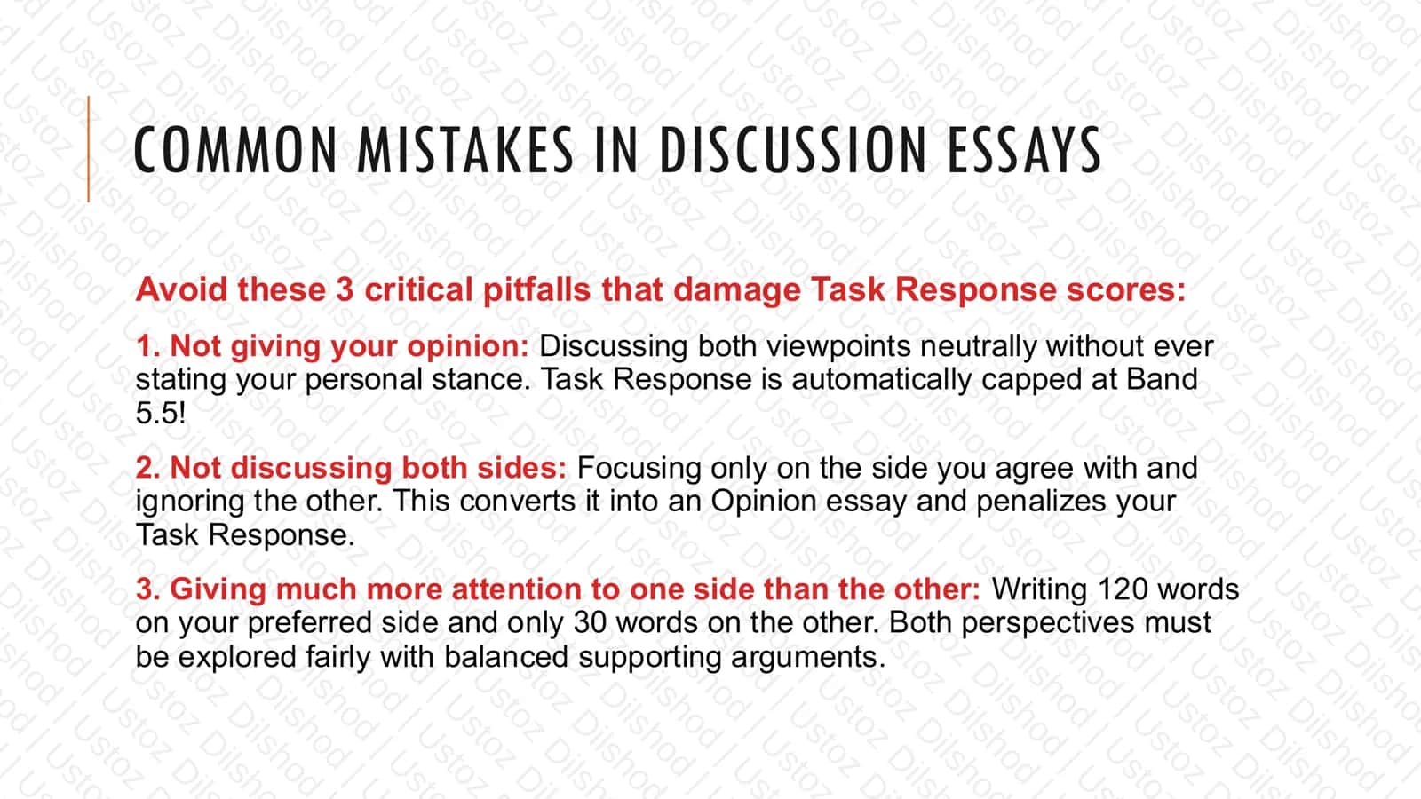 IELTS WRITING TASK 2: DISCUSSION ESSAY 3