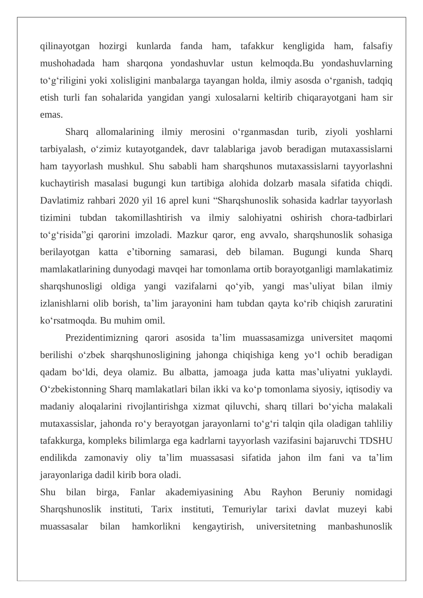 Zamonaviy sharqshunoslik markazlari 3