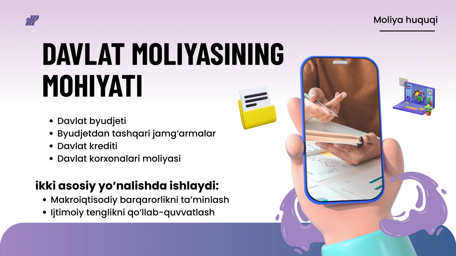 DAVLATNING MOLIYAVIY FUNKSIYALARI 3