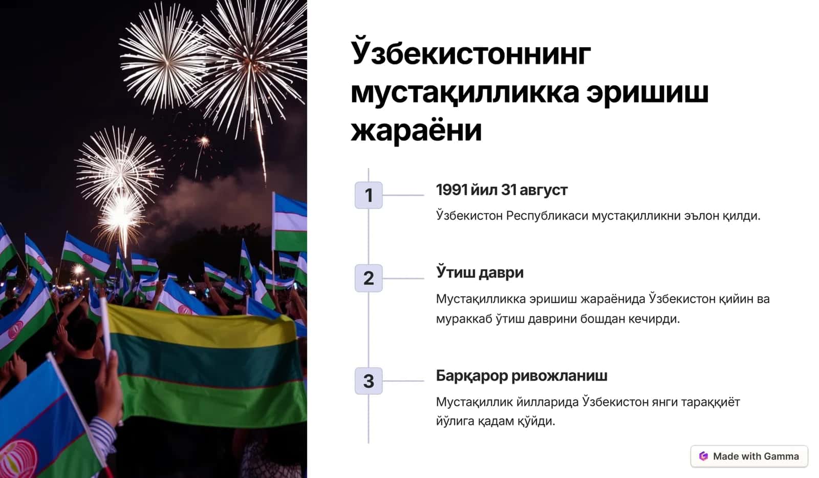 Ўзбекистон ва жаҳон ҳамжамияти 3