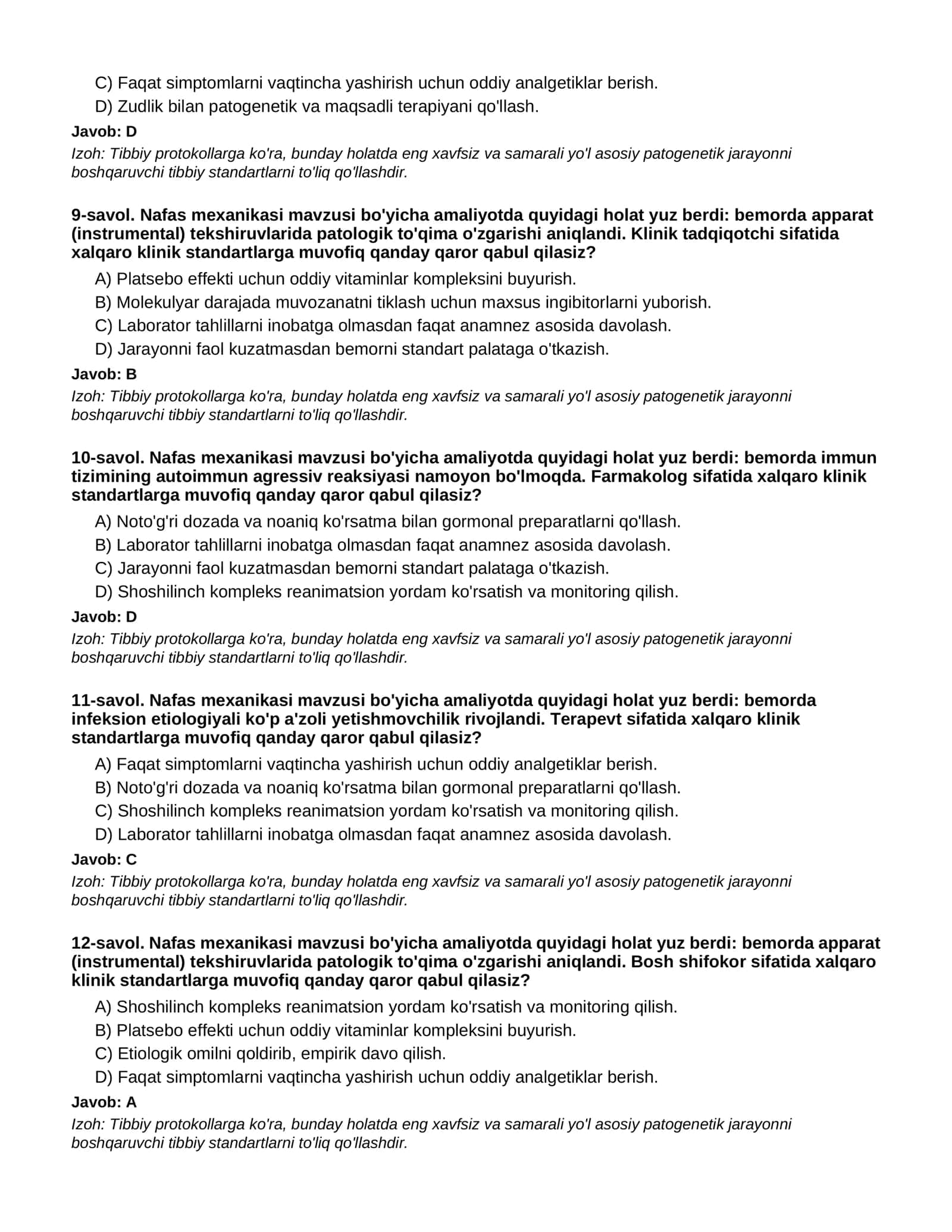 NAFAS MEXANIKASI - 3-QISM 3
