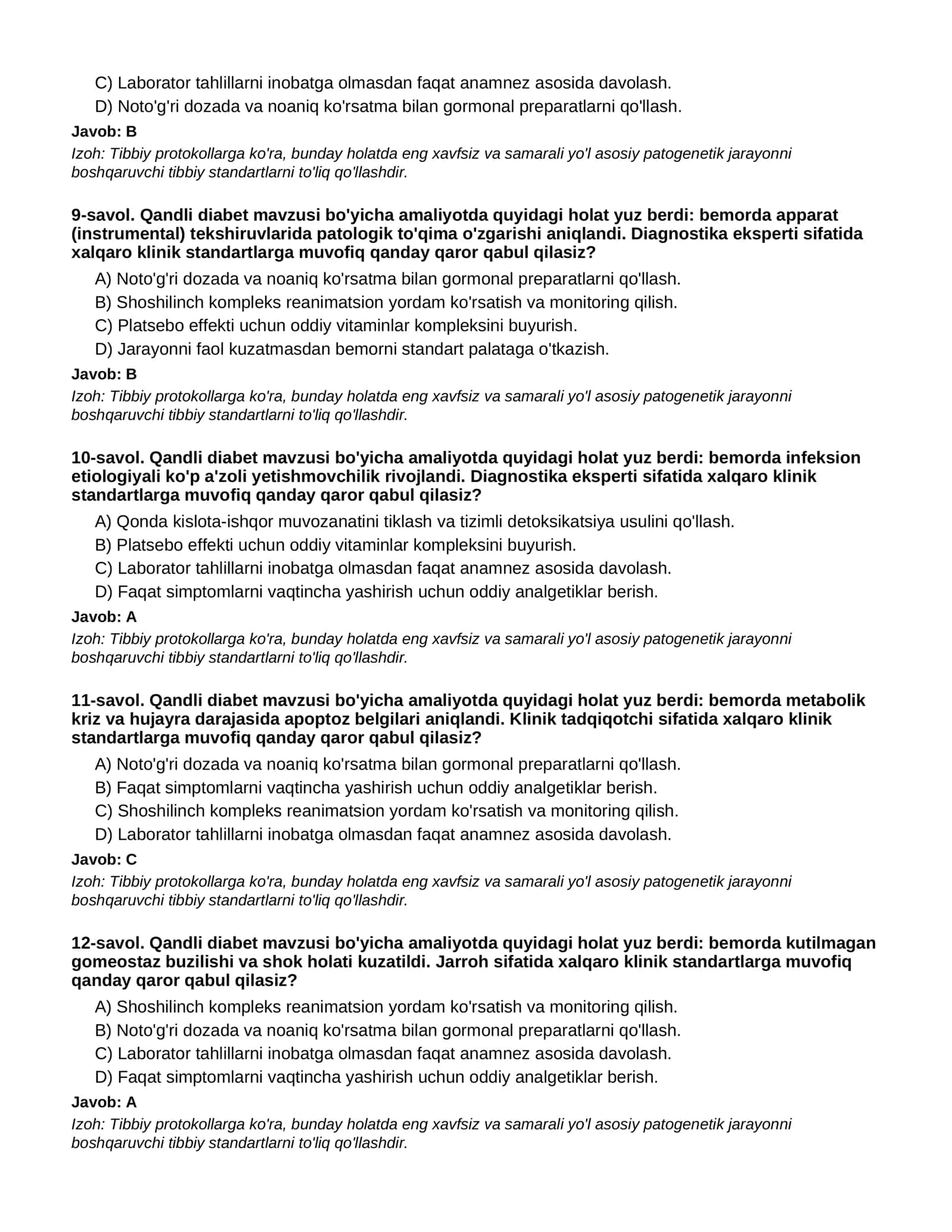 QANDLI DIABET - 1-QISM 3