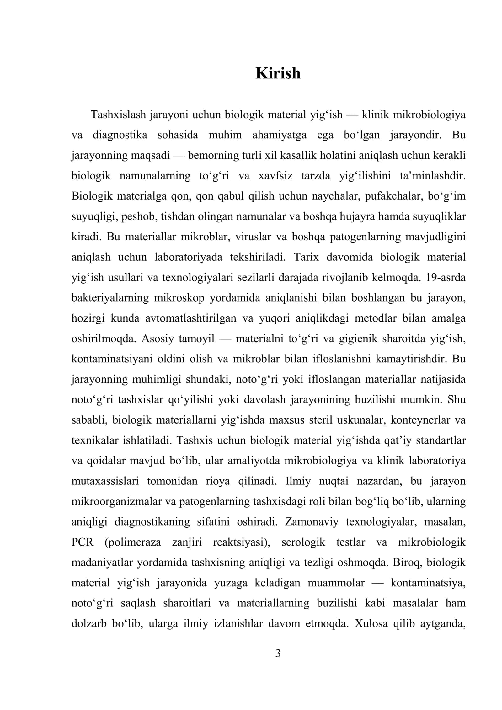Tashxislash maqsadida bemorlardan biologik material olish 3