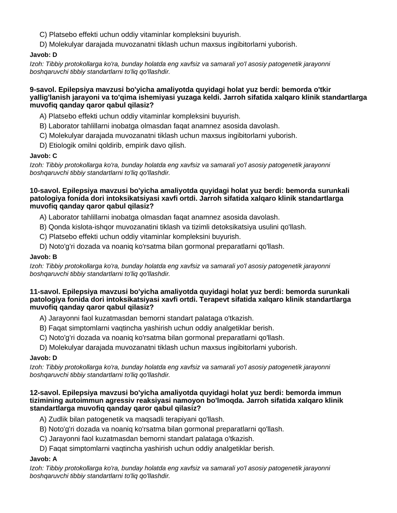 EPILEPSIYA - 3-QISM 3