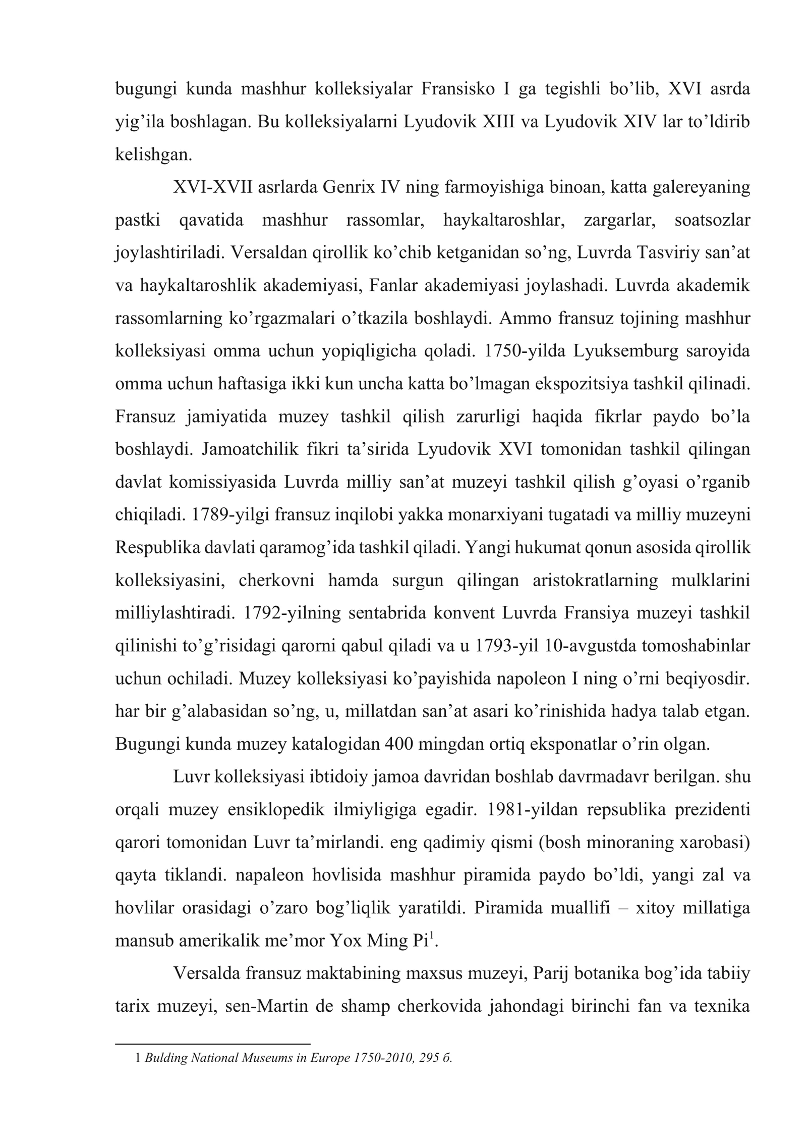 Fransiya muzeylari 3