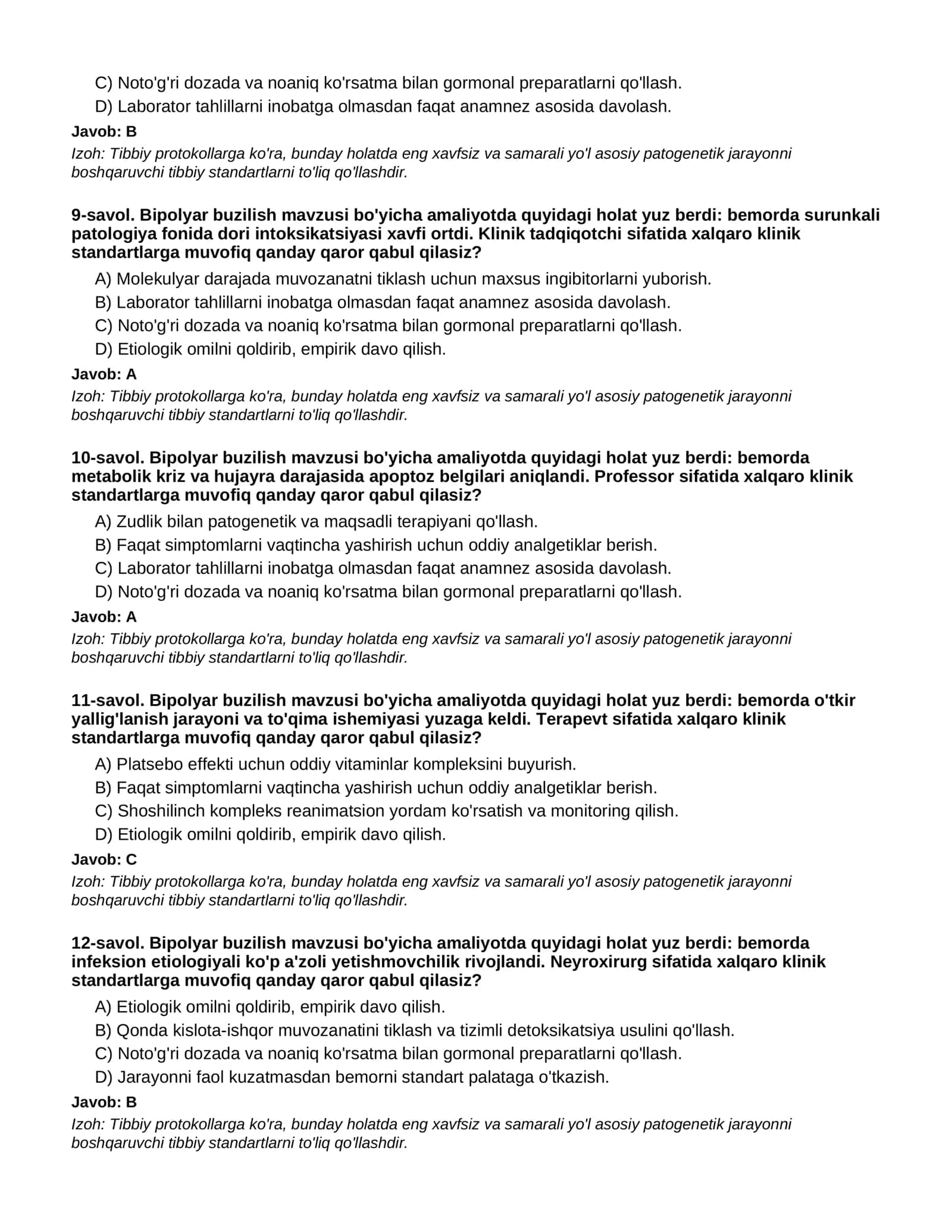 BIPOLYAR BUZILISH - 3-QISM 3