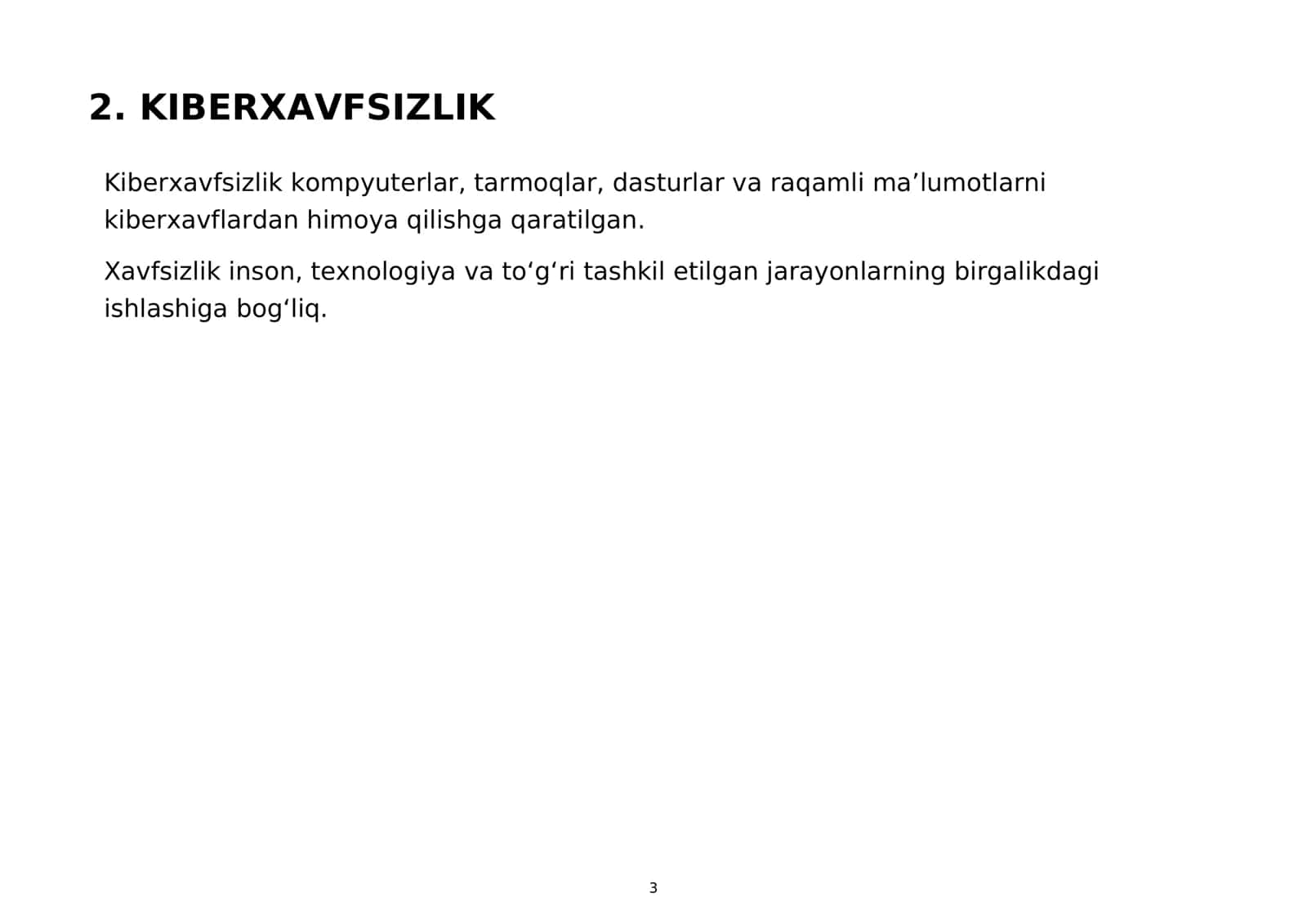 AXBOROT XAVFSIZLIGI VA KIBERHUJUMLAR 3