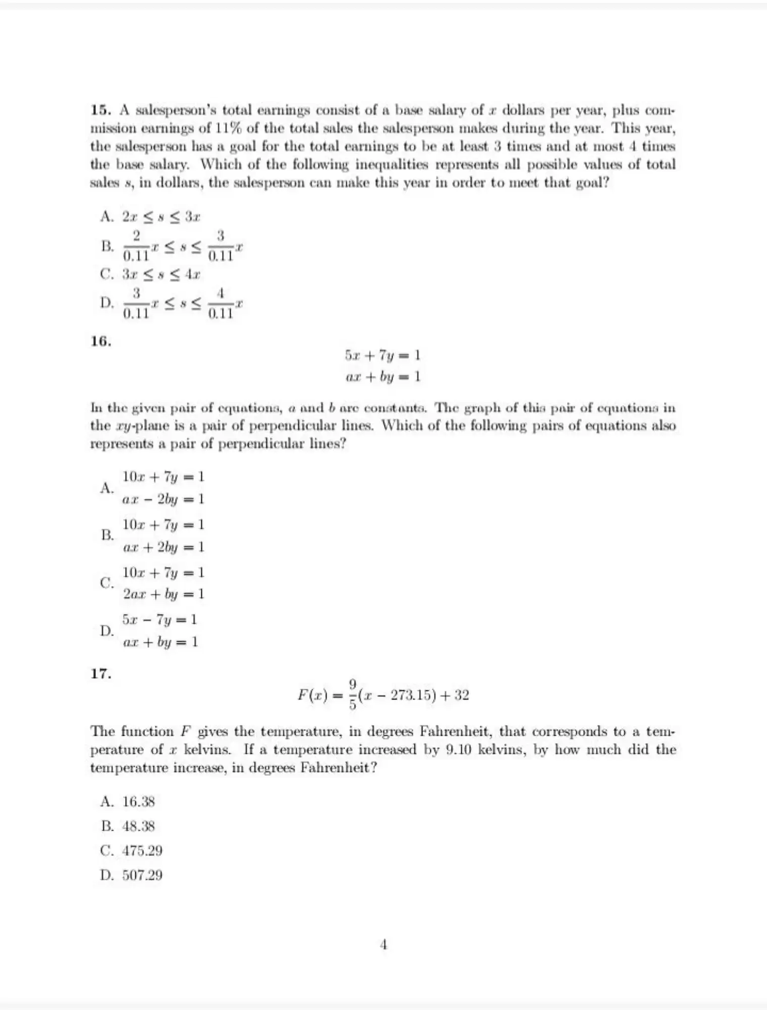 Sat test 3