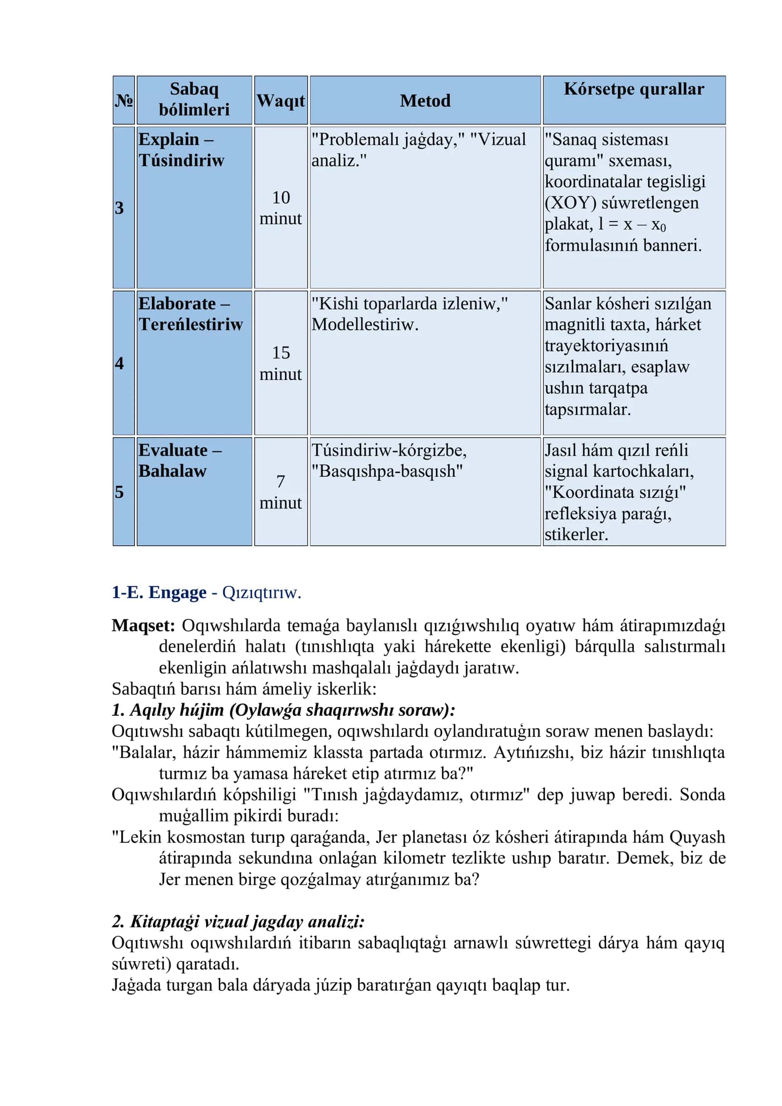 AShÍQ SABAQ ISLENBESI 3
