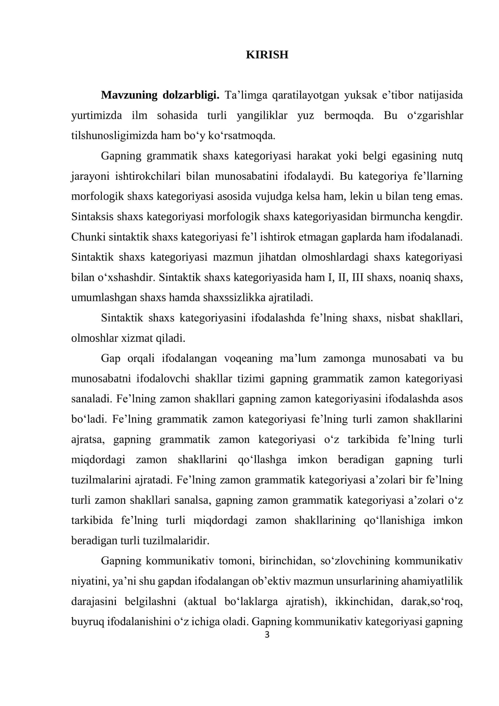 O‘zga gapning turlari 3