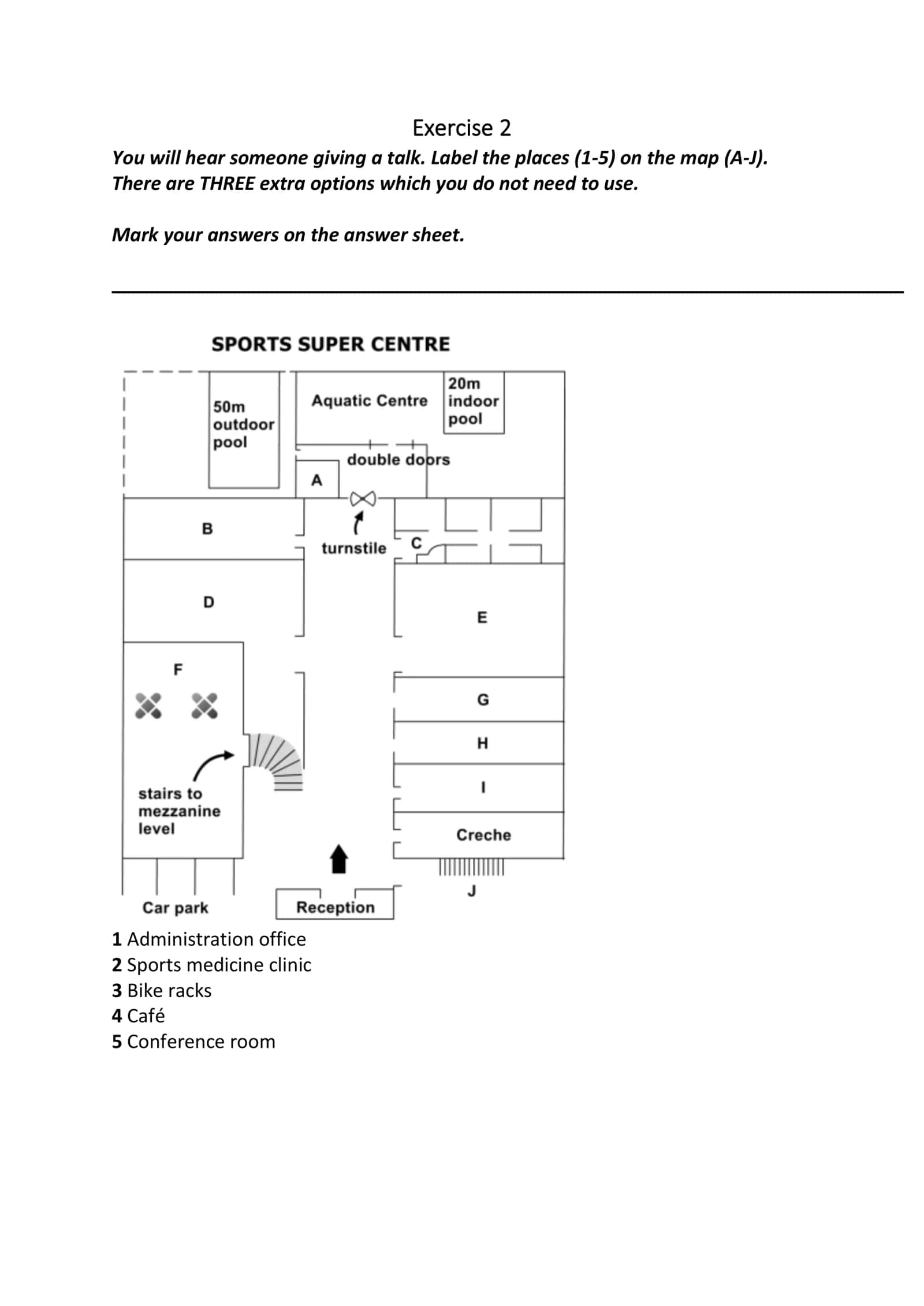 Map and Diagram Exercises 3